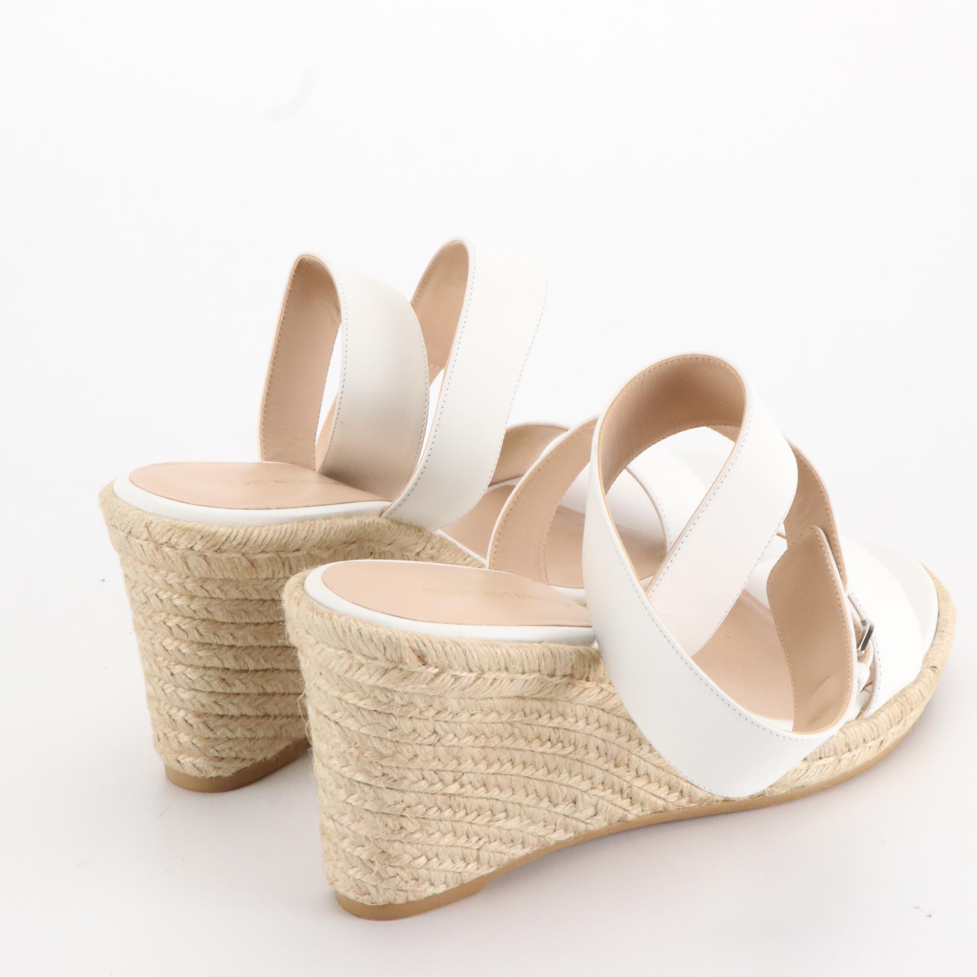 Stuart Weitzman Lexia and Marguerita Espadrille Wedges in Boxes
