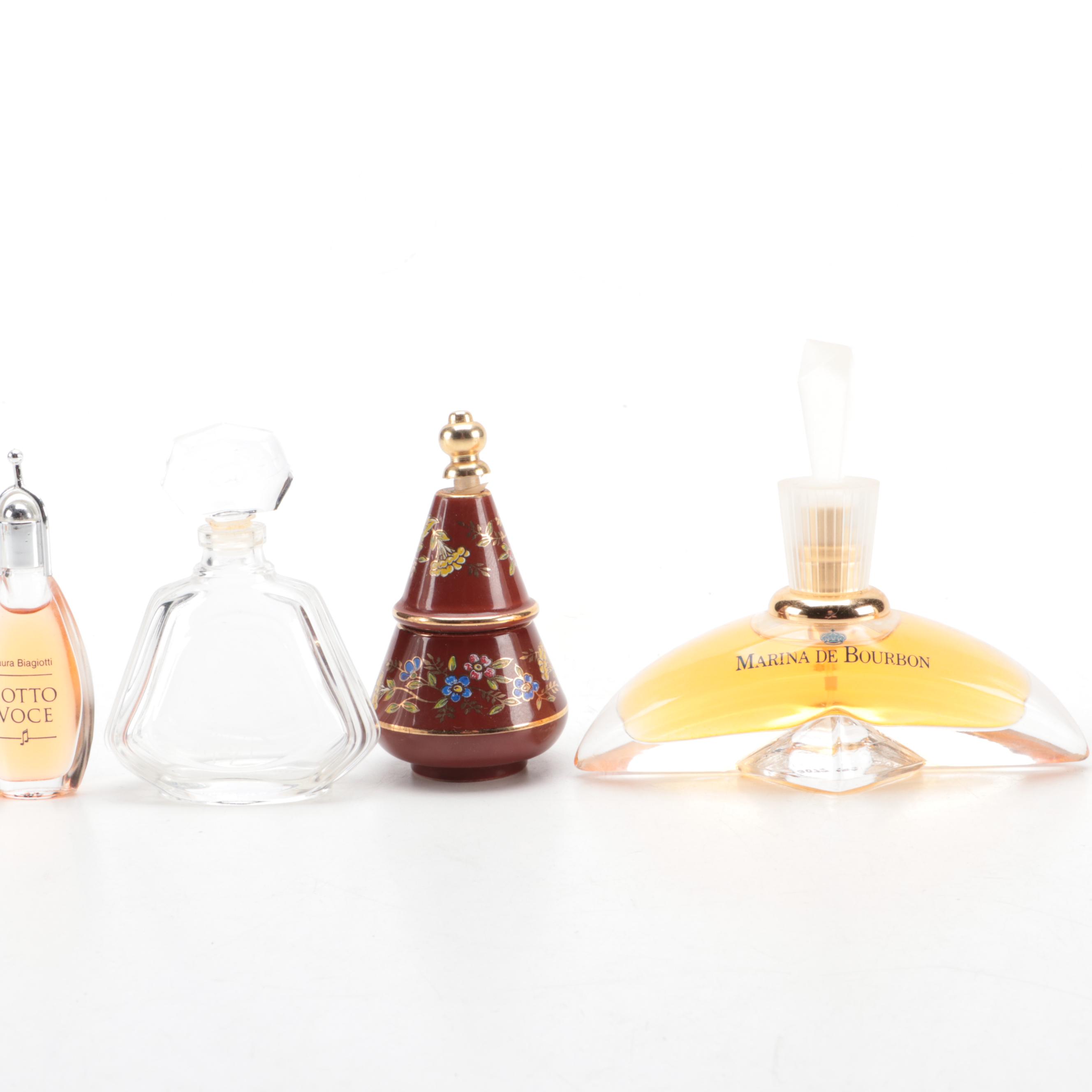 Bardaco Ceramic Perfume Bottle and Other Glass Perfume Bottles