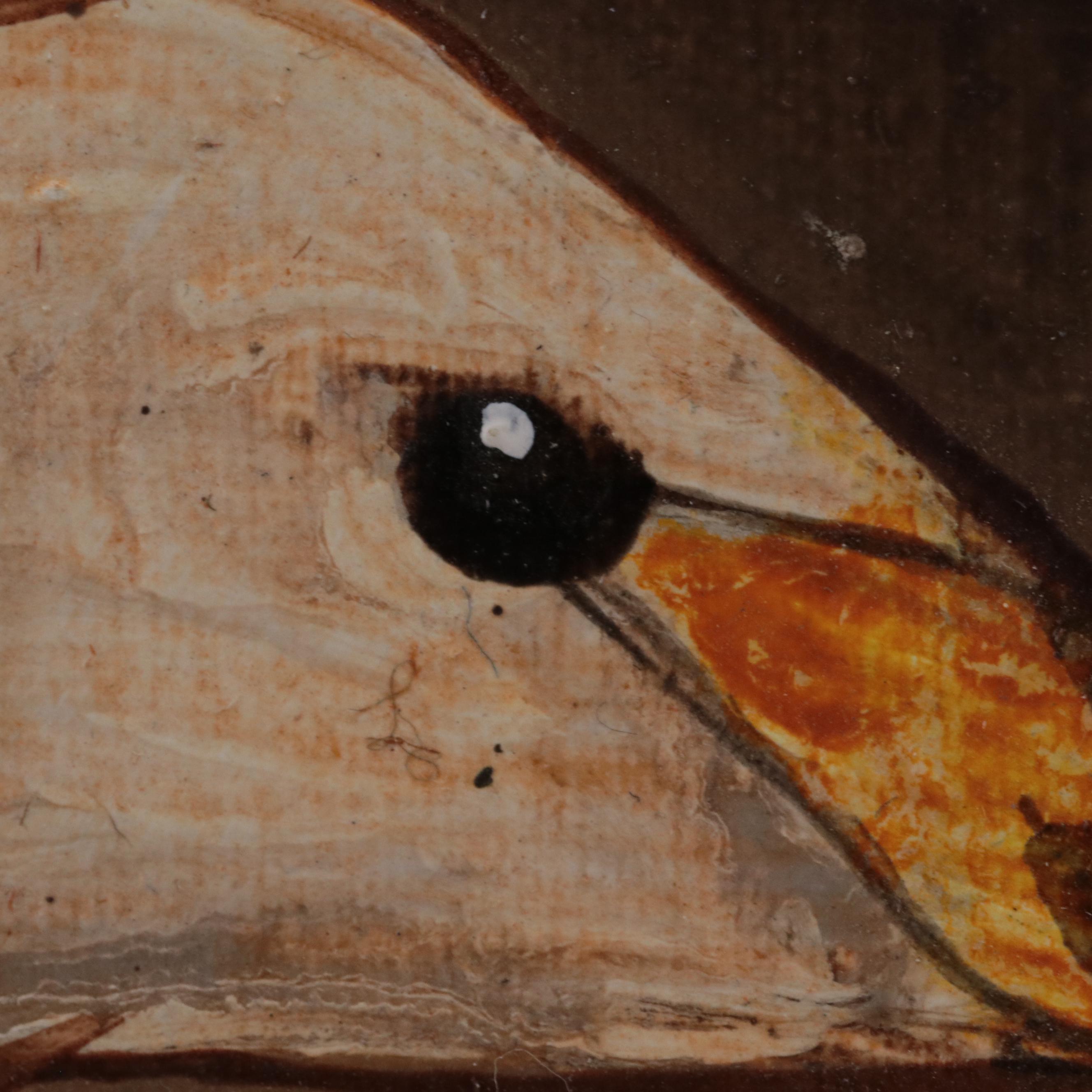 David Andrews Oil Painting of Two Swans, 2021