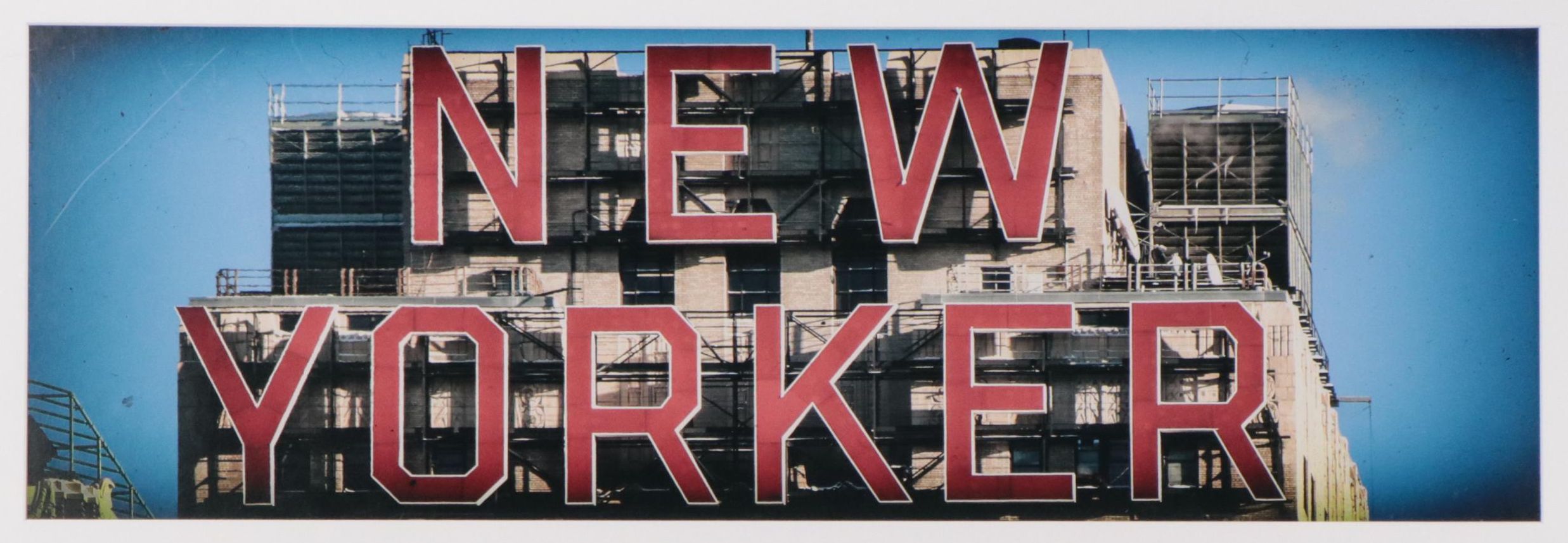 Chromogenic Color Photograph "New Yorker"
