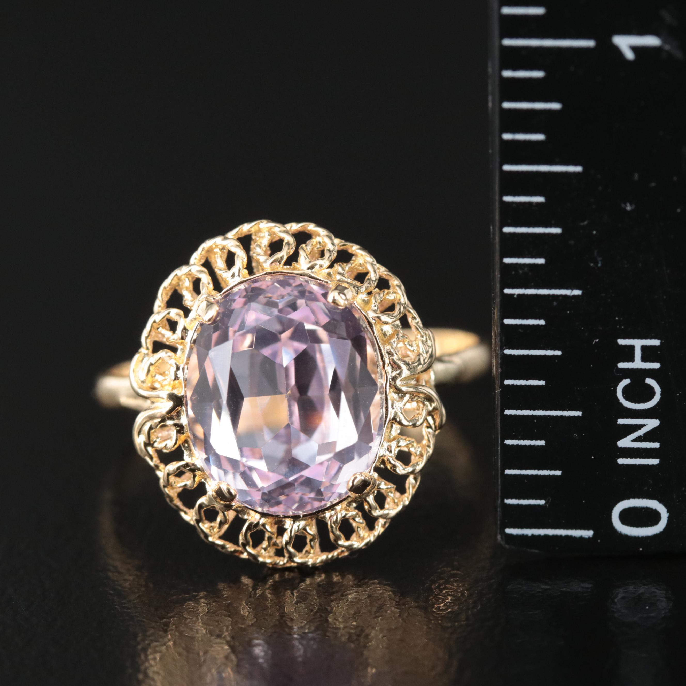 Italian 18K Sapphire Ring