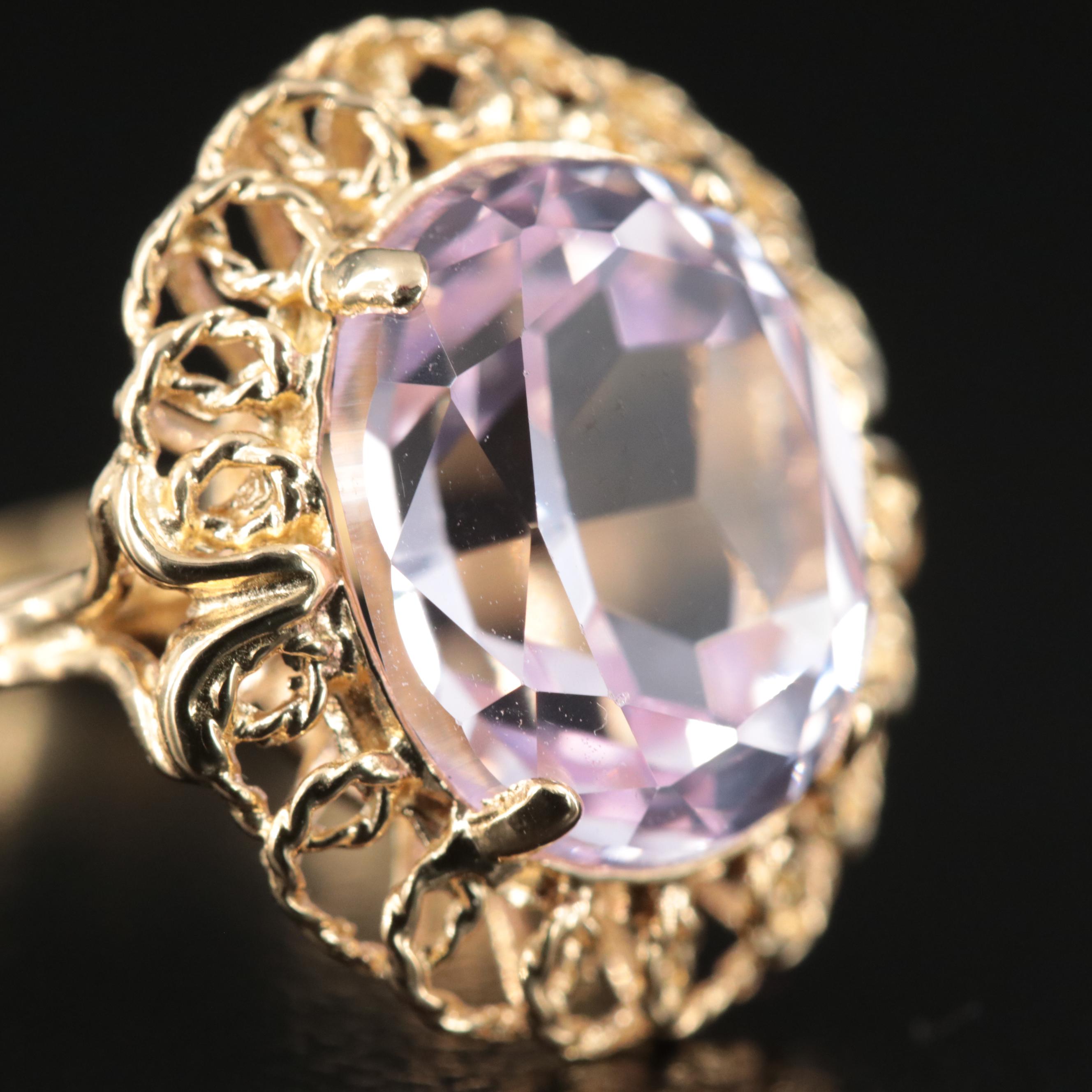 Italian 18K Sapphire Ring