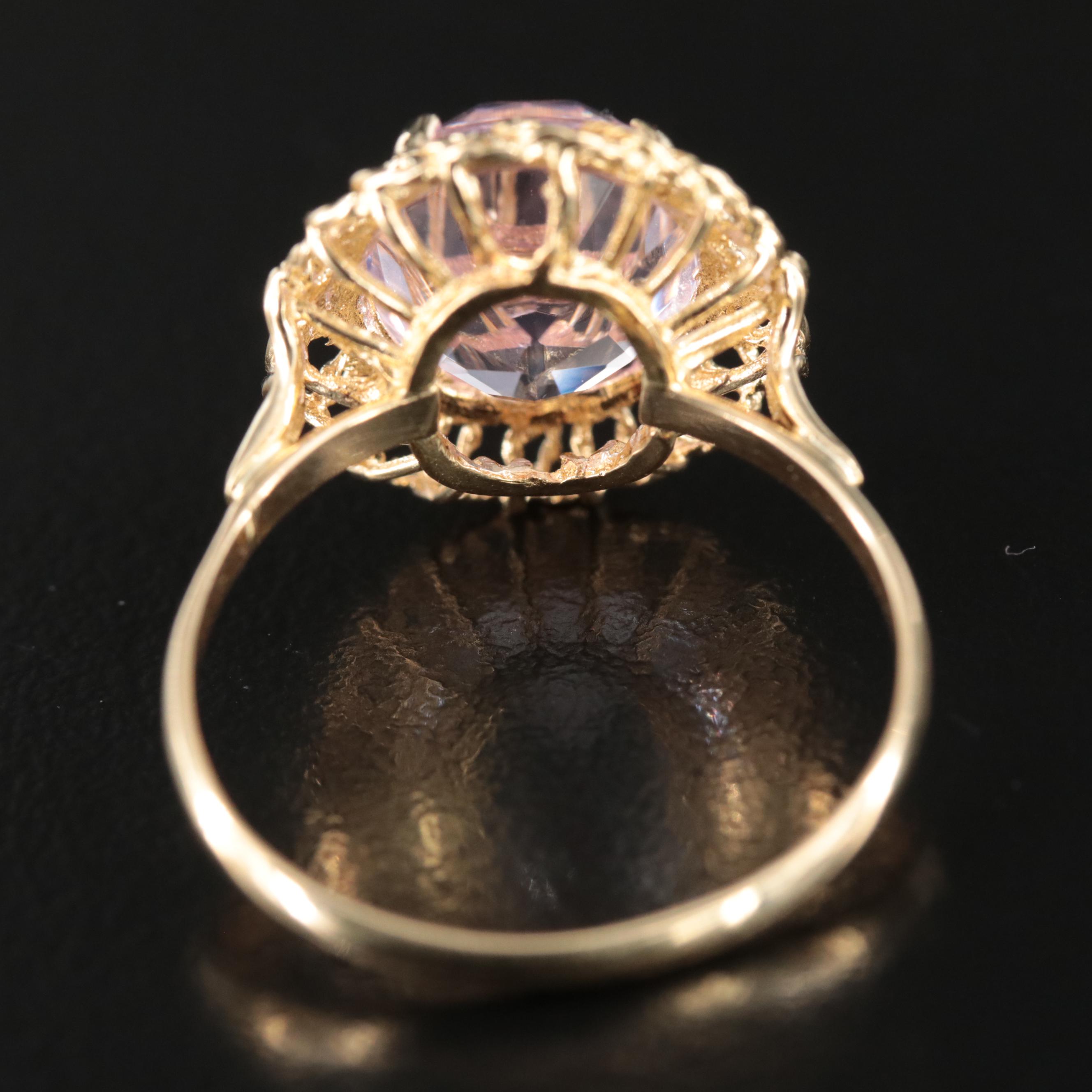 Italian 18K Sapphire Ring