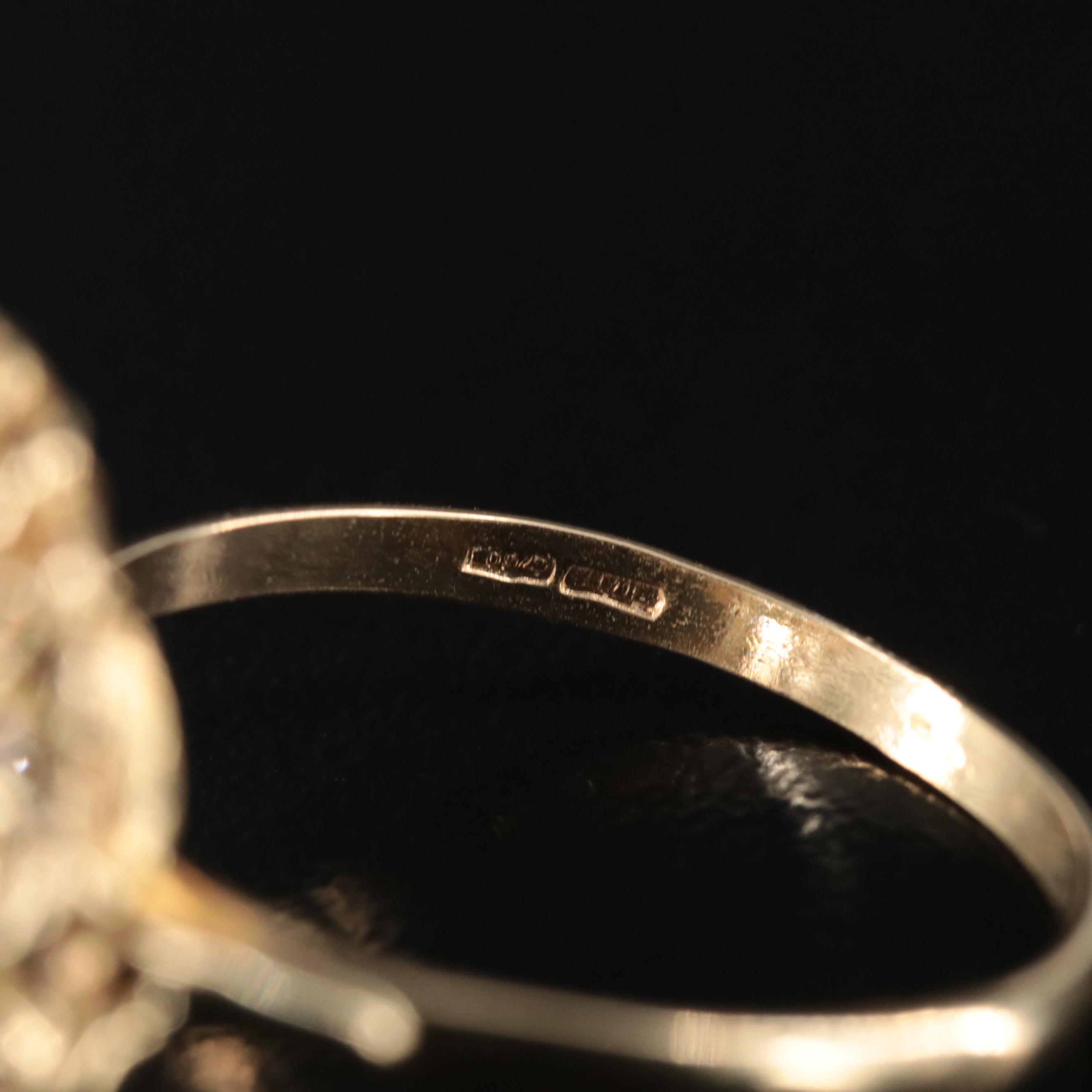 Italian 18K Sapphire Ring