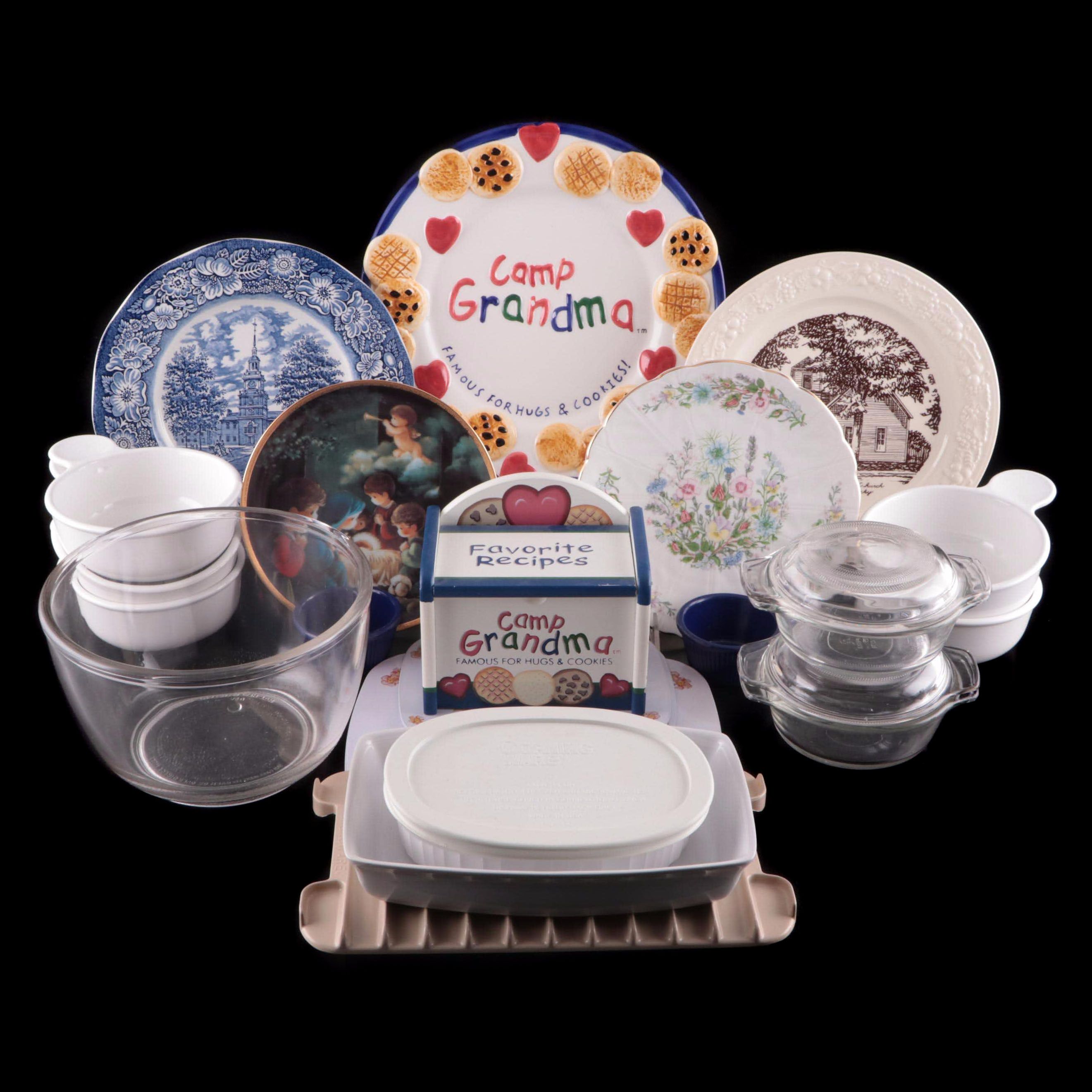 Anchor Hocking "Crystal Clear" Individual Casserole Dishes and More