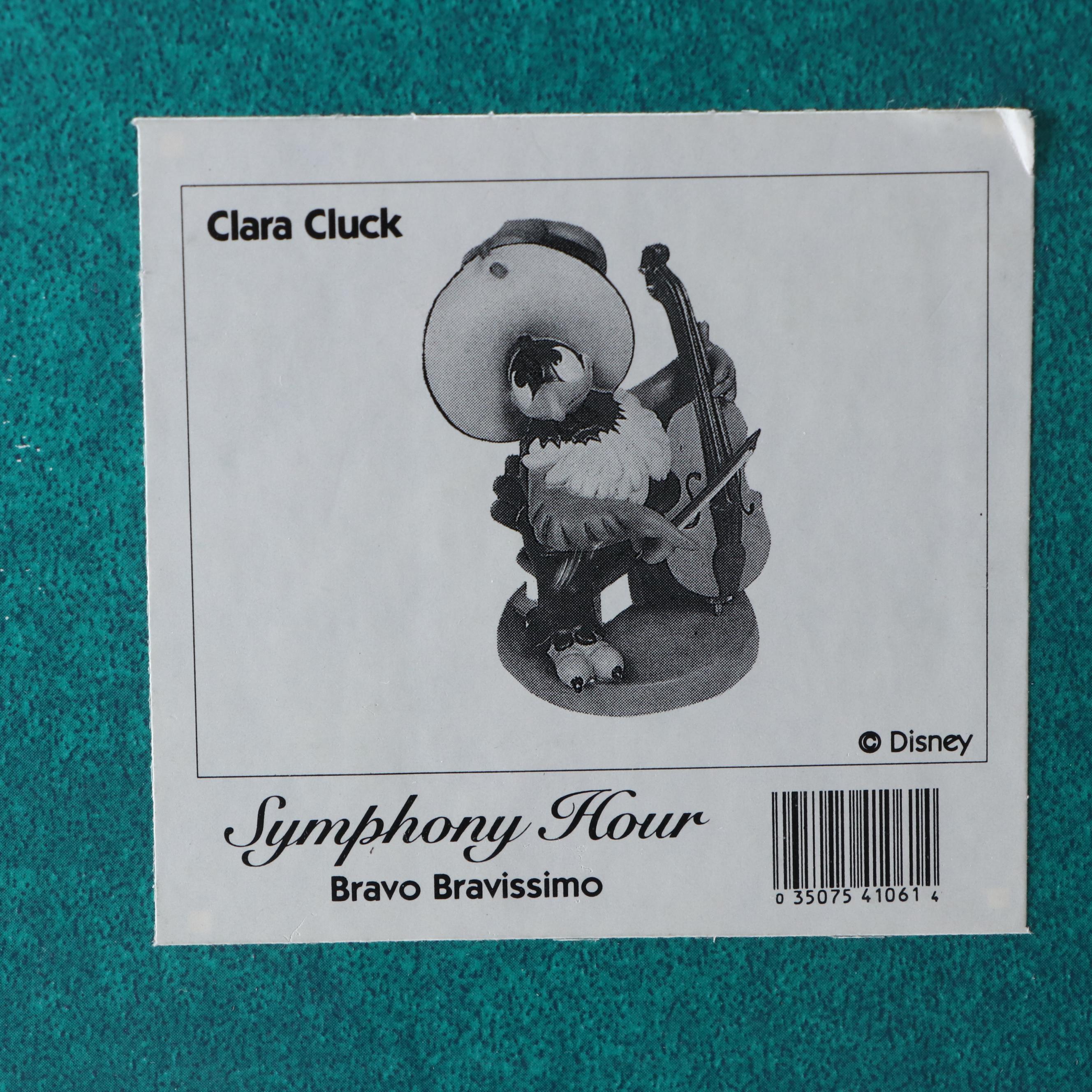 Walt Disney Classics Collection "Symphony Hour" Ceramic Figurines