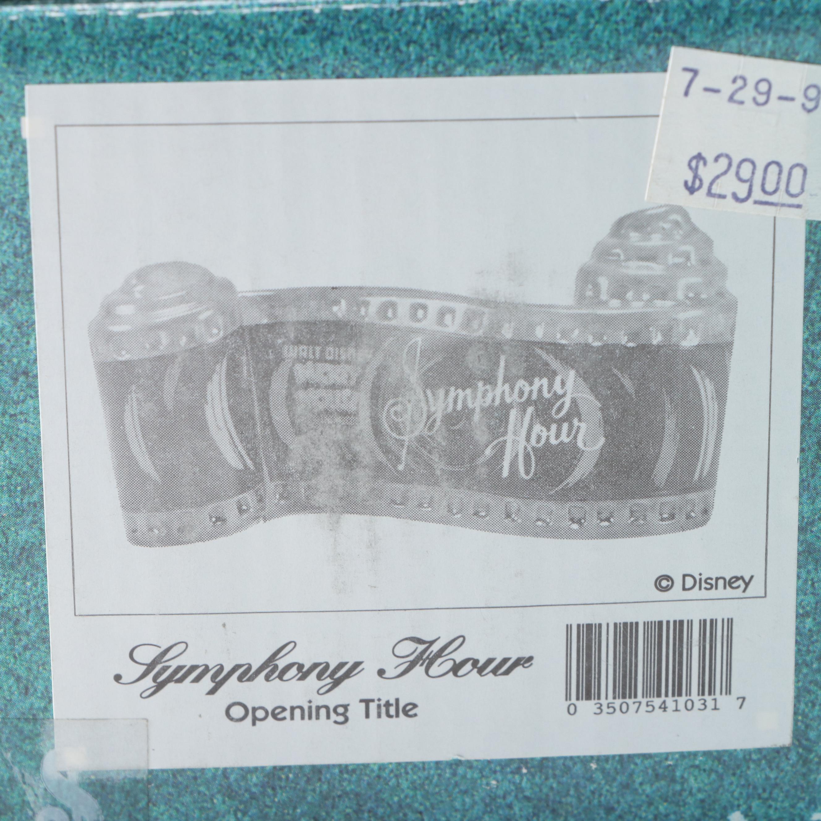 Walt Disney Classics Collection "Symphony Hour" Ceramic Figurines