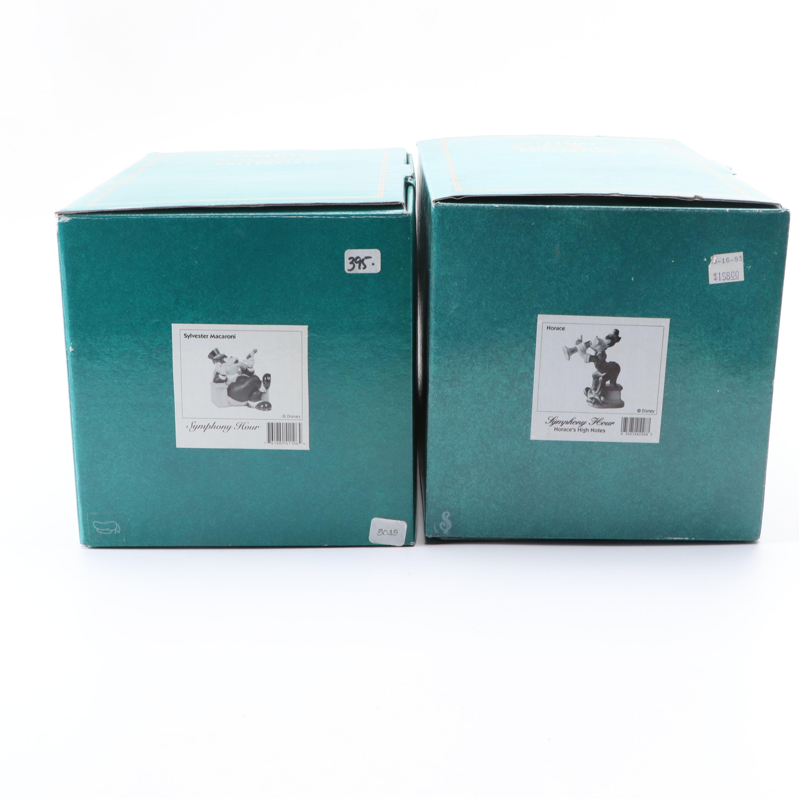 Walt Disney Classics Collection "Symphony Hour" Ceramic Figurines