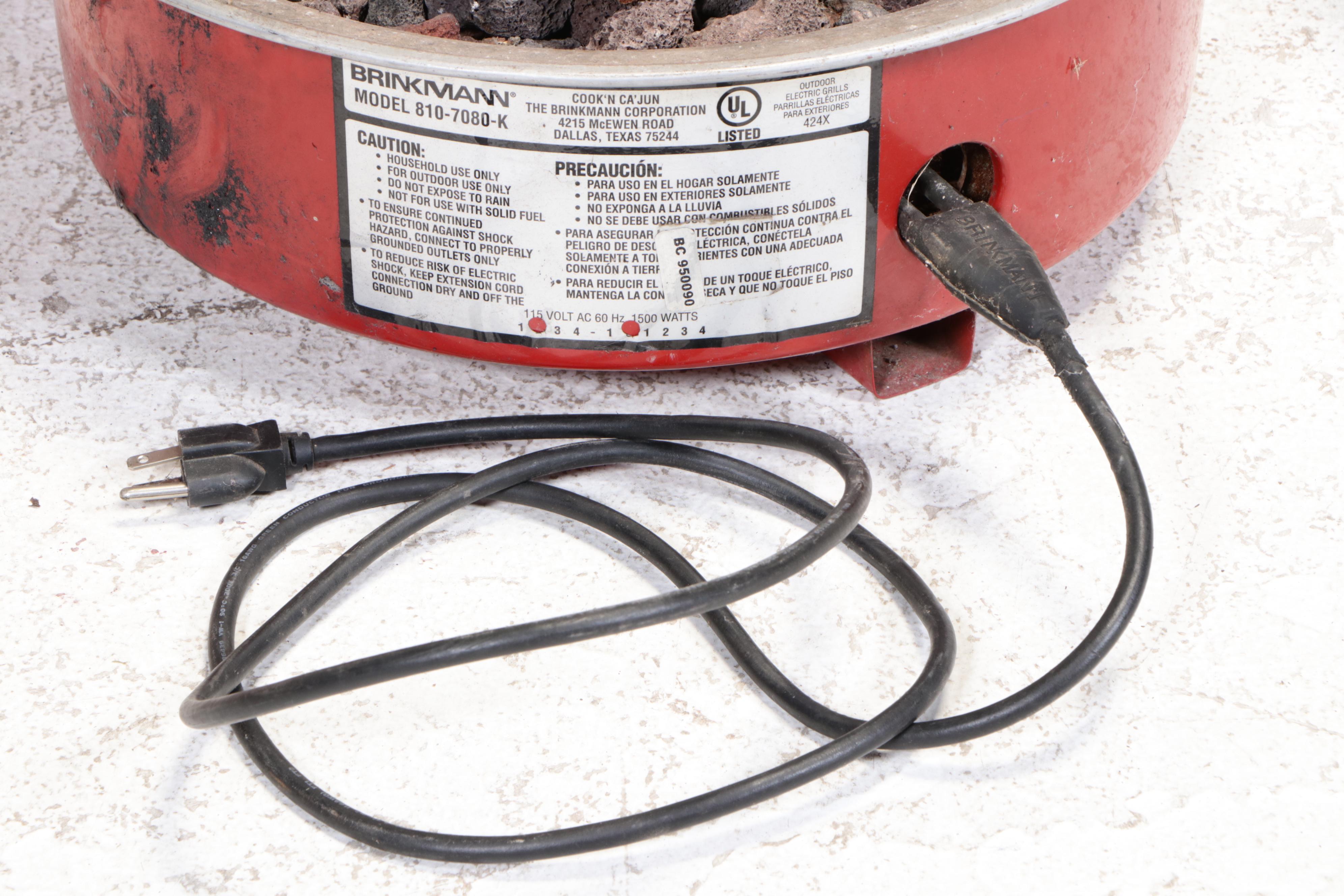 Brinkmann Model 810-7080-K Electric Smoker