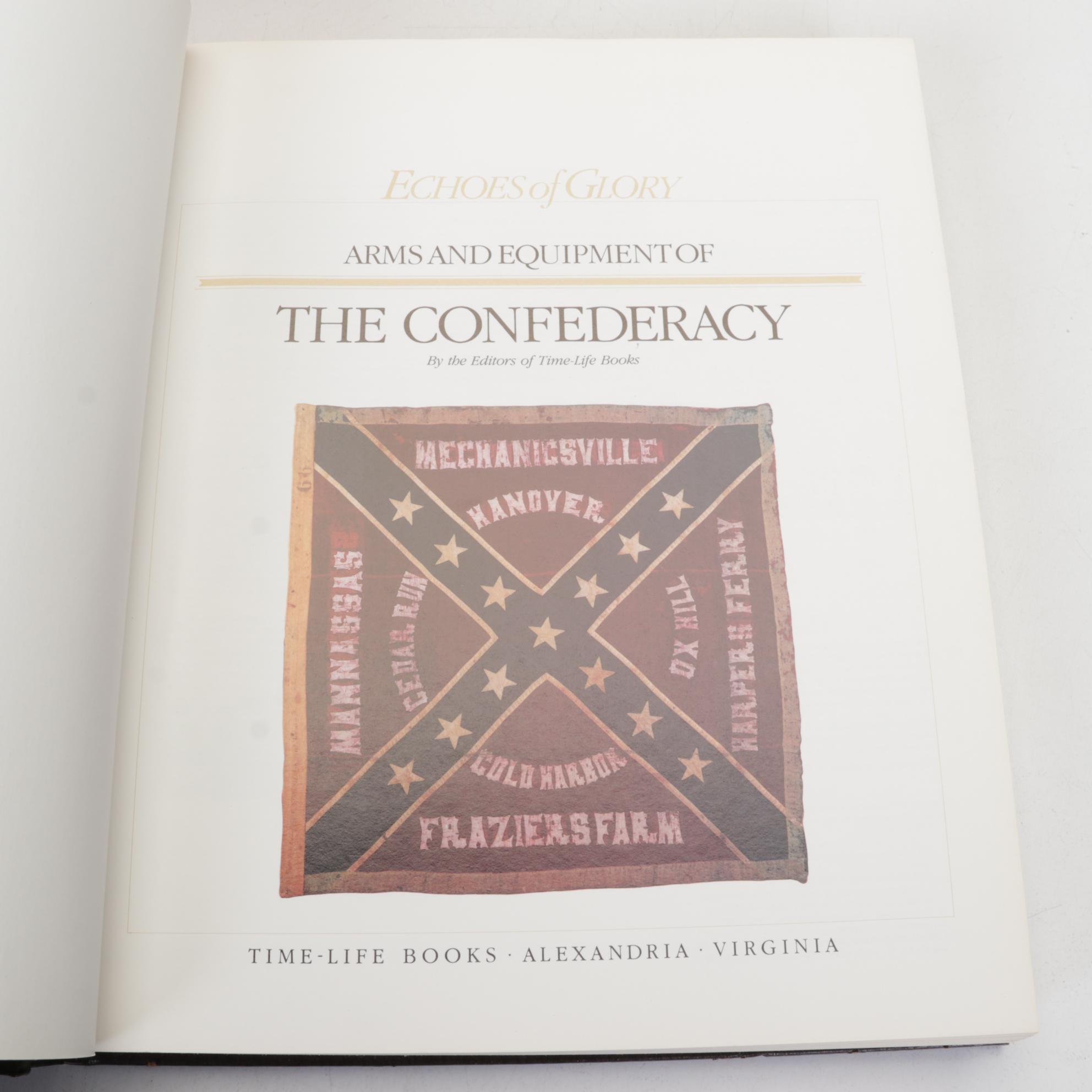 Military History Featuring WWII and Civil War with Weaponry Reference Books