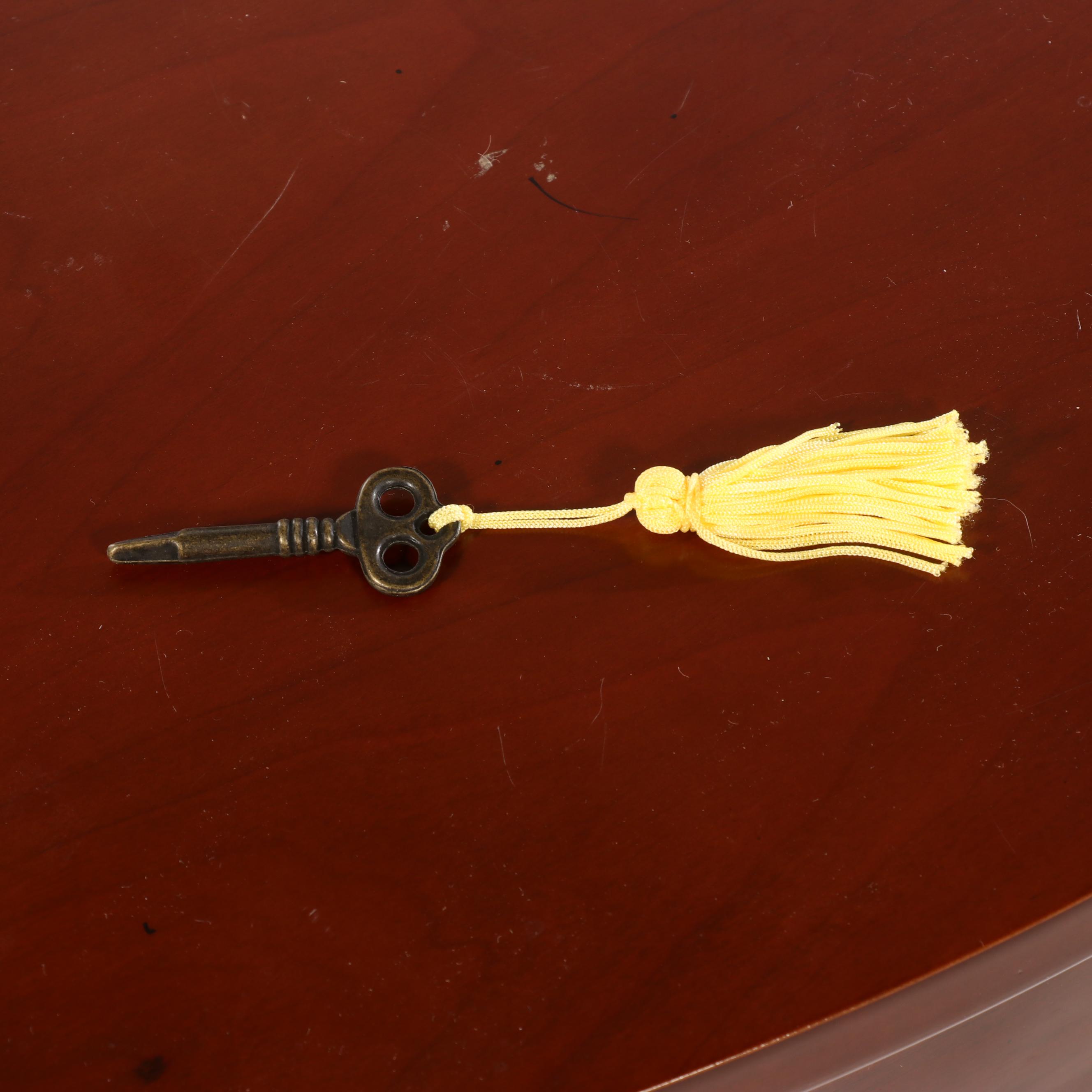 The Bombay Company Cherry Finished Two Drawer Side Table EBTH