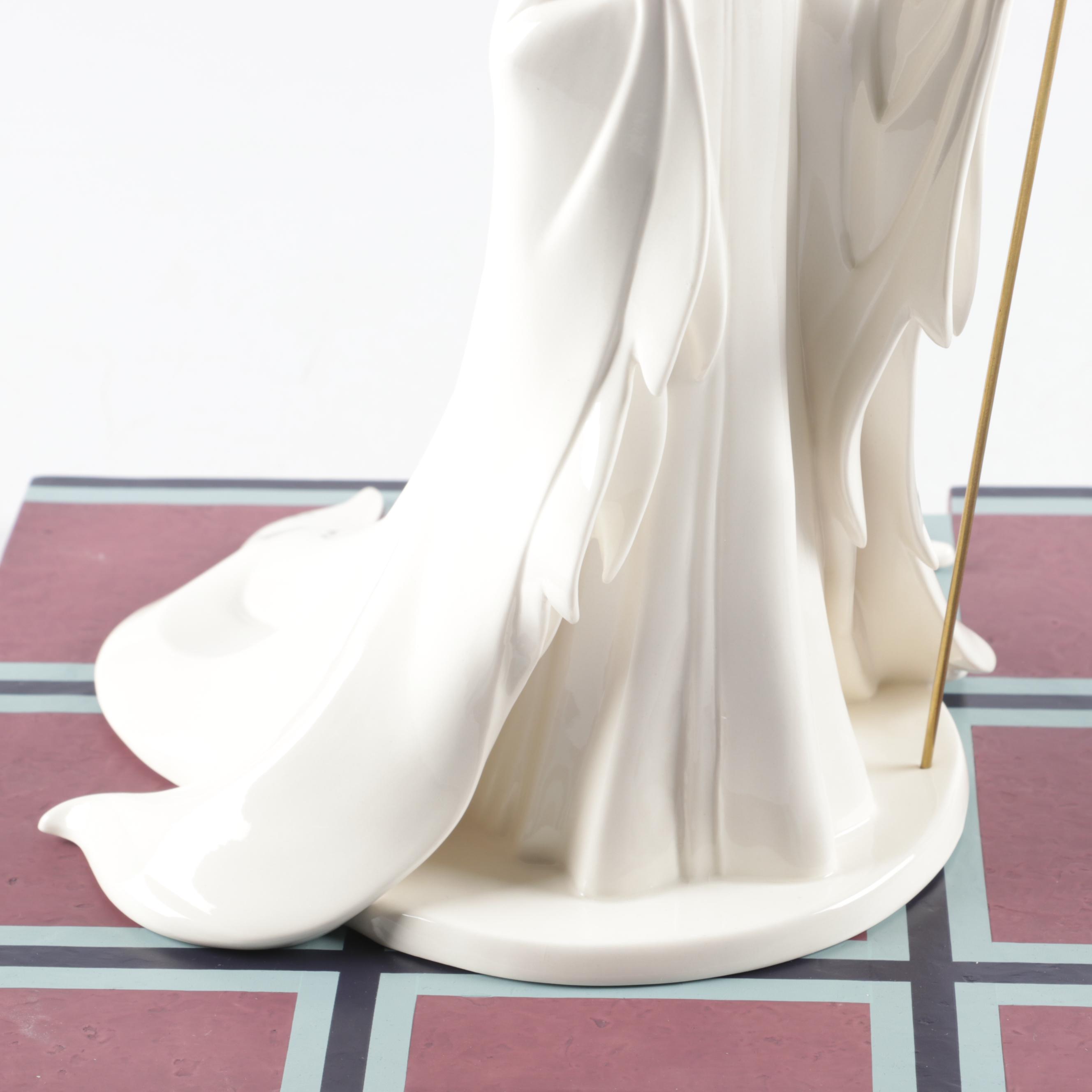 Walt Disney Classics Collection "Evil Enchantress" Whiteware Ceramic Figurine