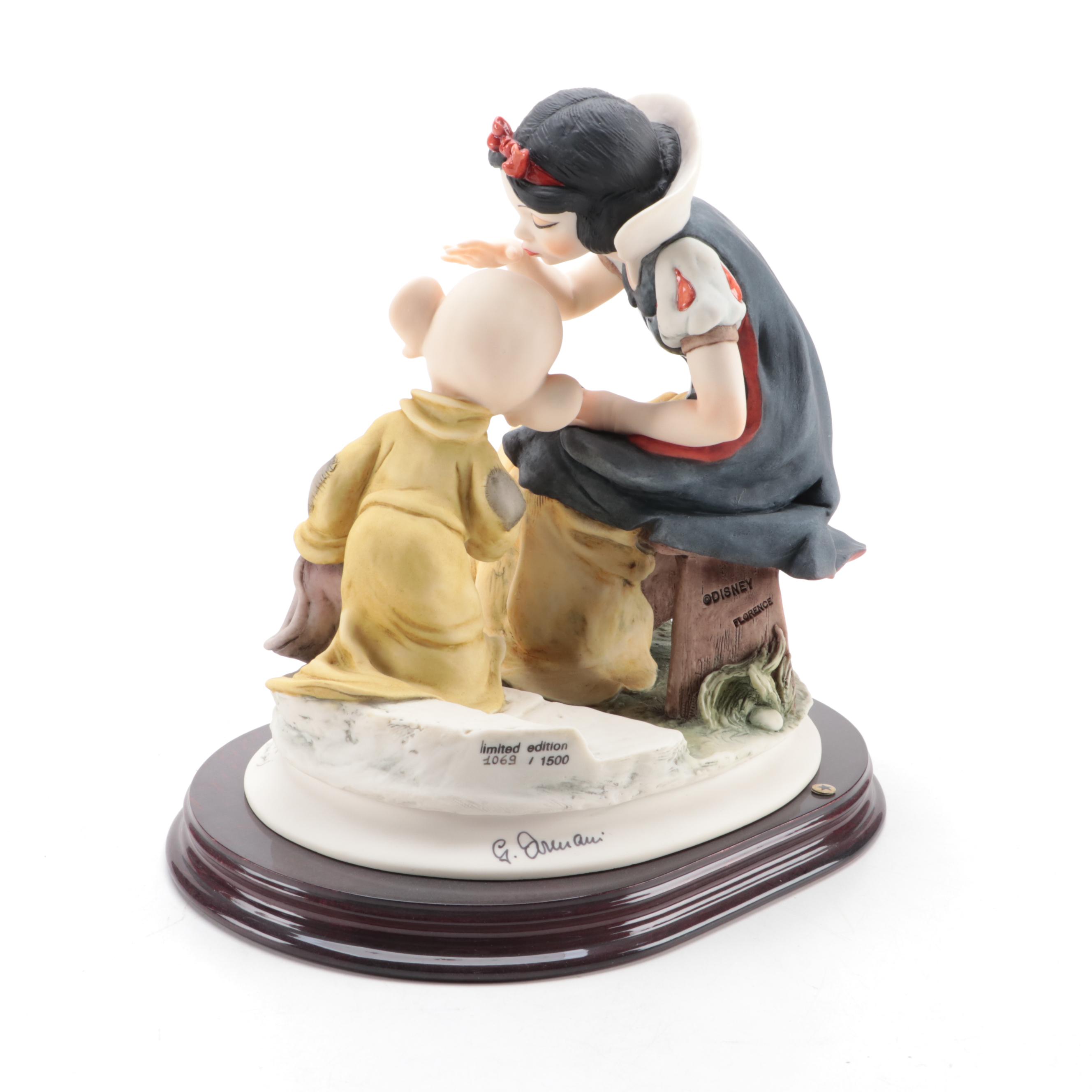 Giuseppe Armani "Snow White and Dopey" Limited Edition Figurine