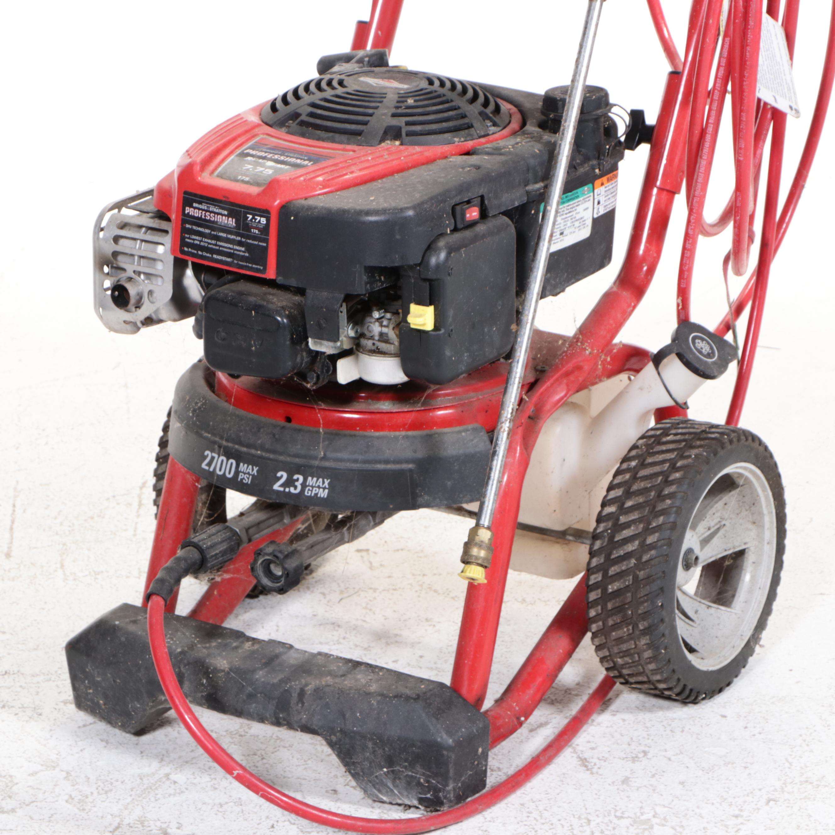 TroyBilt 2700 PSI GasPowered Pressure Washer EBTH