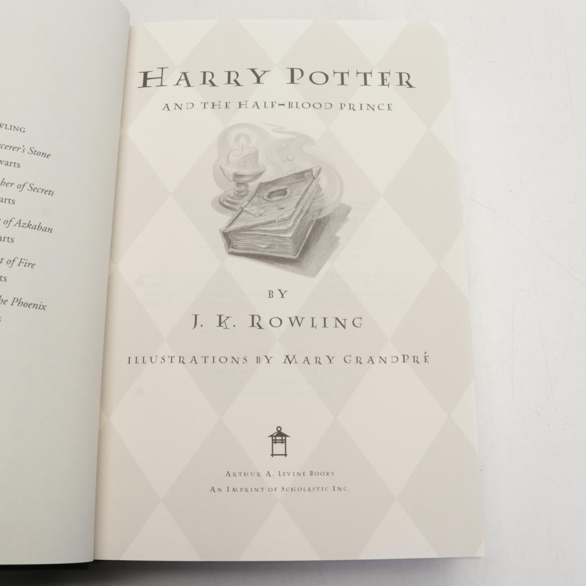 First American Edition "Harry Potter" Complete Set by J. K. Rowling