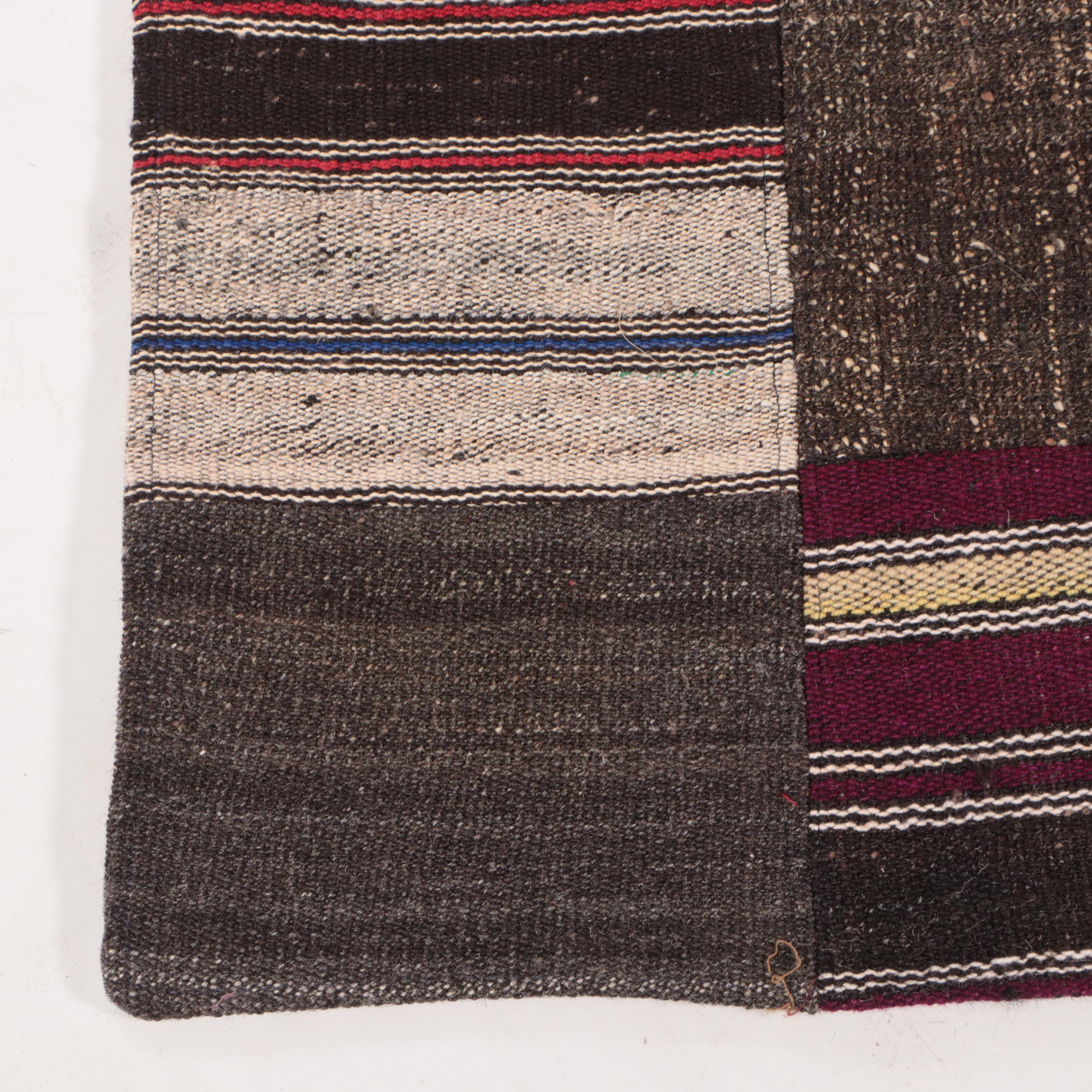 7'7 x 11'6 Handmade Turkish Pieced Patchwork Area Rug