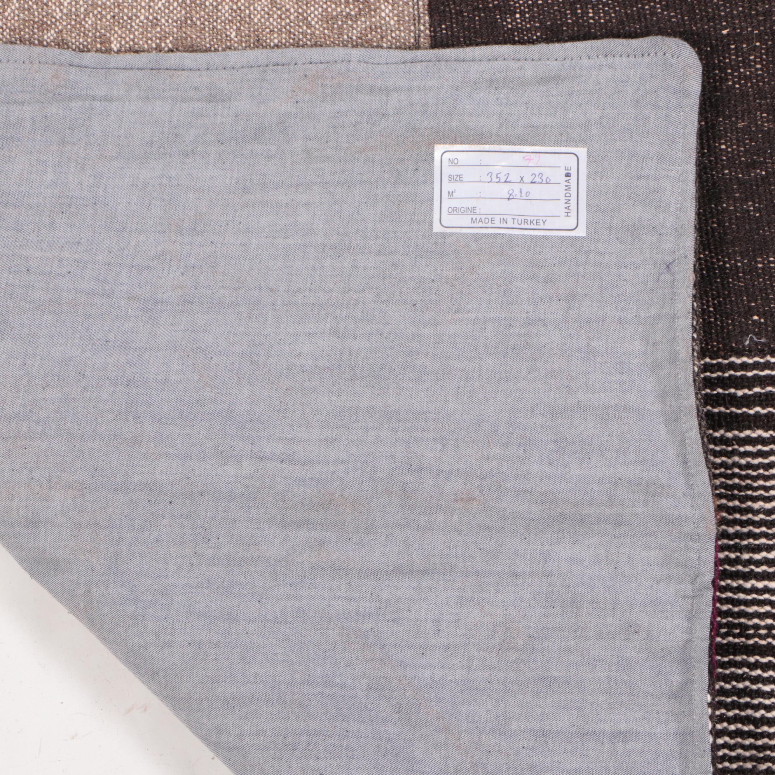 7'7 x 11'6 Handmade Turkish Pieced Patchwork Area Rug