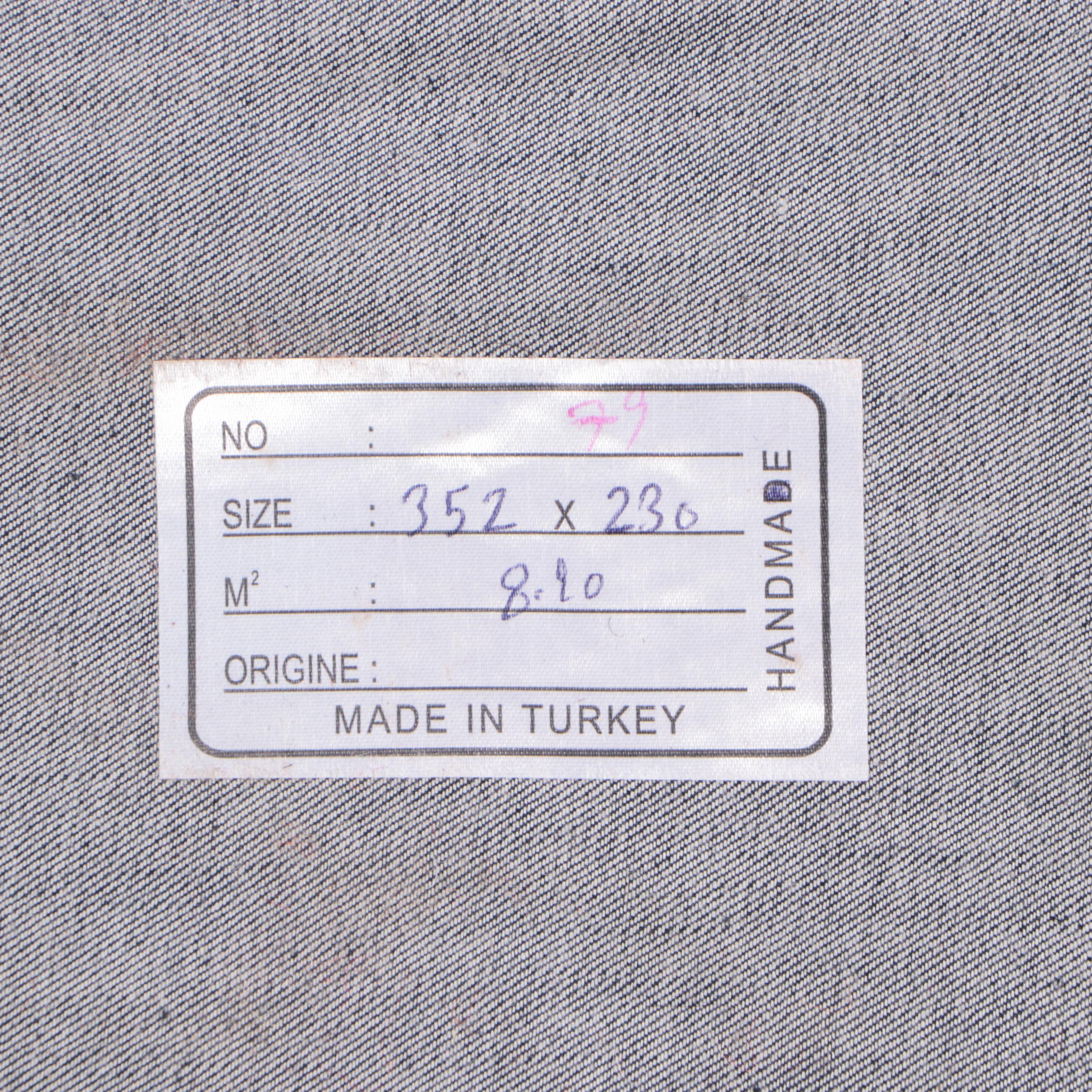 7'7 x 11'6 Handmade Turkish Pieced Patchwork Area Rug