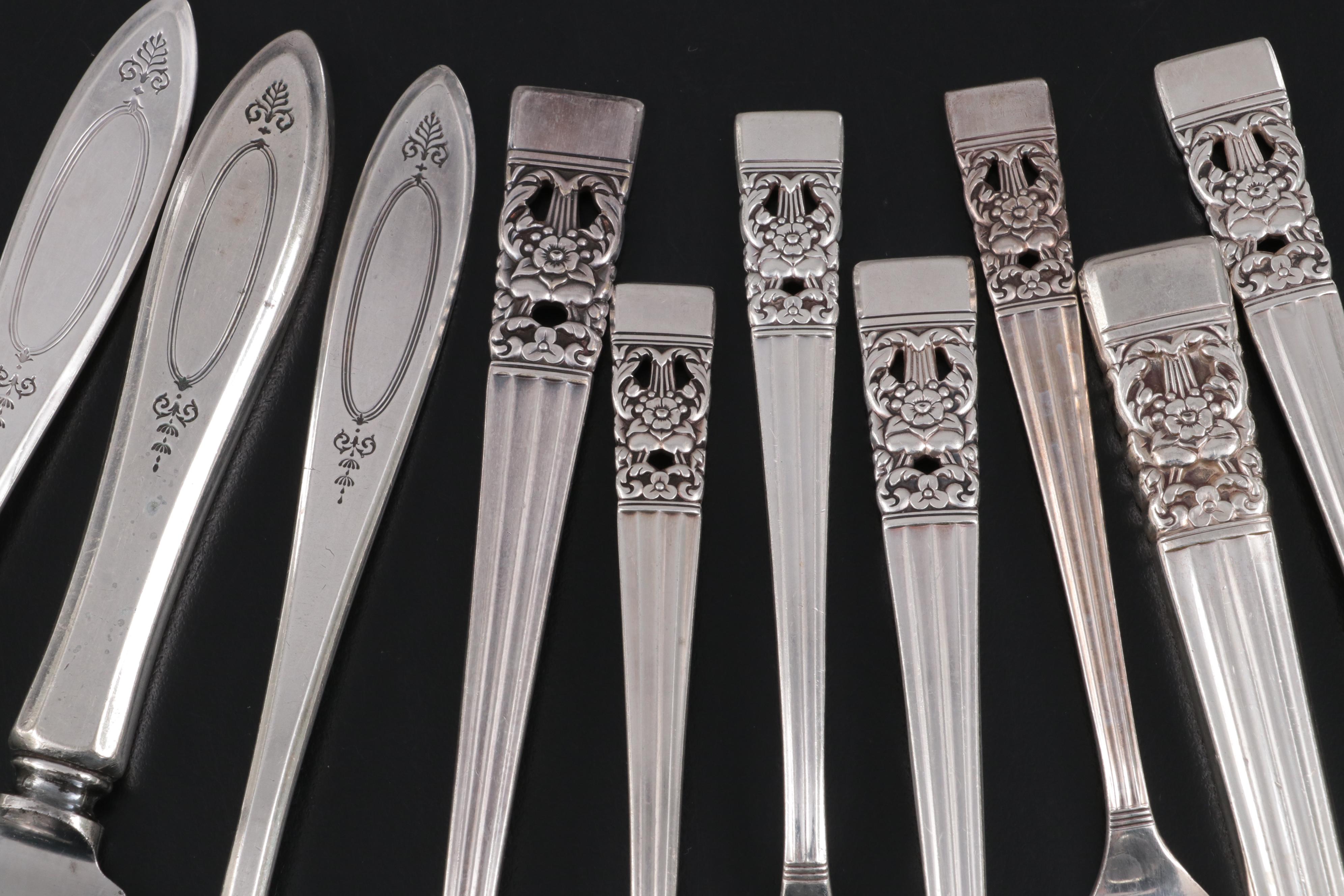 Oneida Community "Coronation" and "Encore" Silver Plate Flatware and More