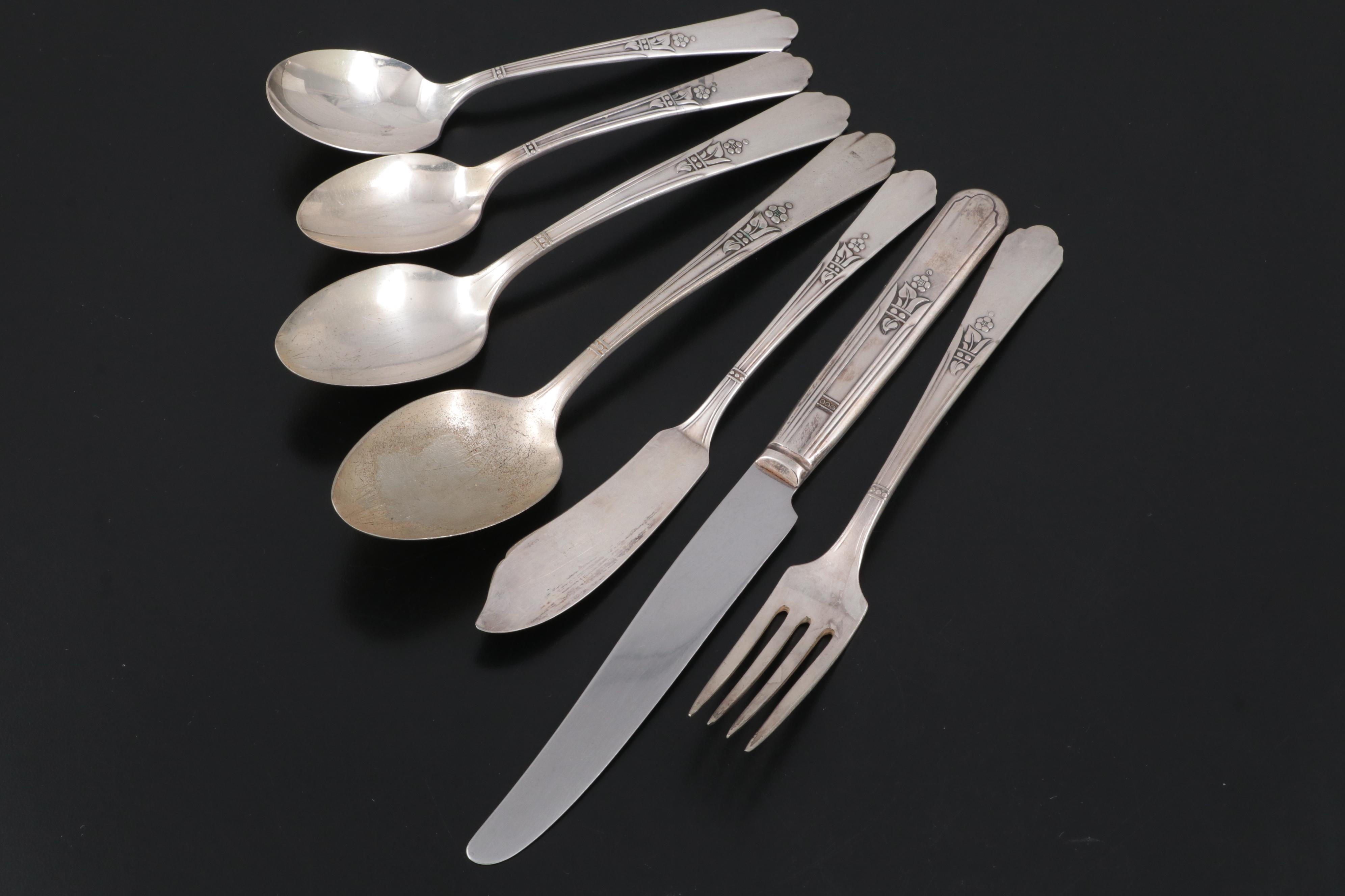 Oneida Community "Coronation" and "Encore" Silver Plate Flatware and More