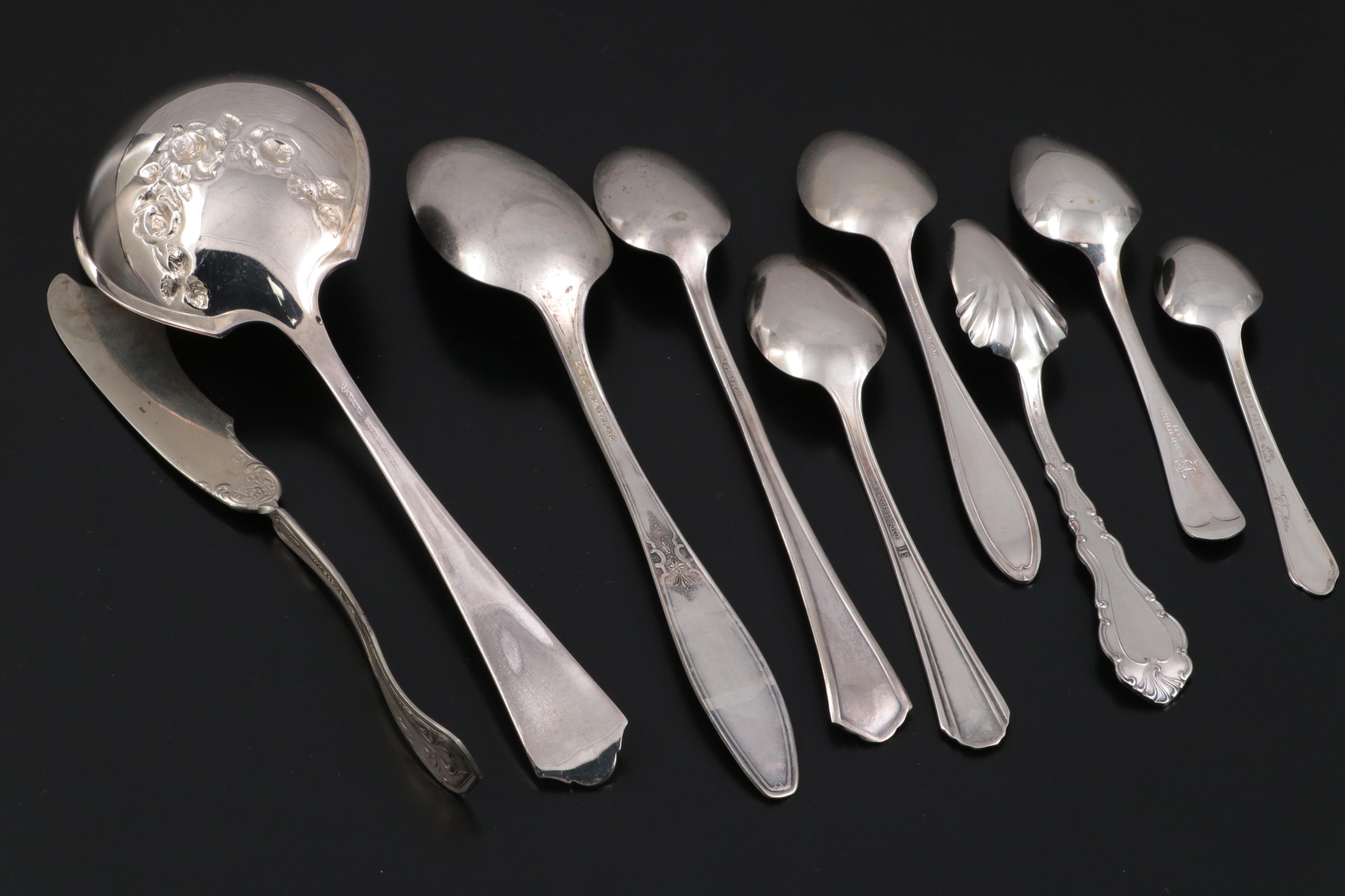 Oneida Community "Coronation" and "Encore" Silver Plate Flatware and More