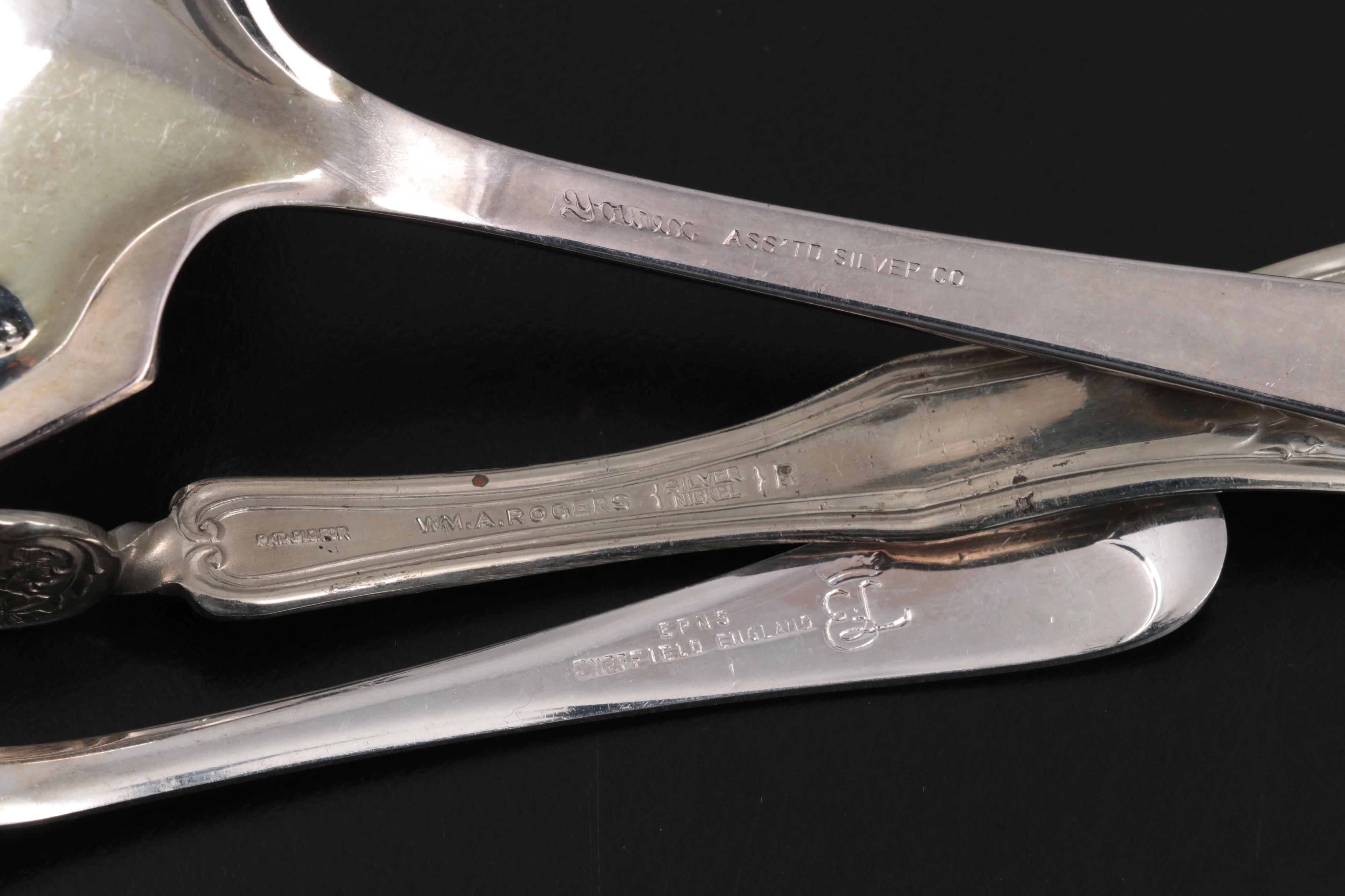 Oneida Community "Coronation" and "Encore" Silver Plate Flatware and More