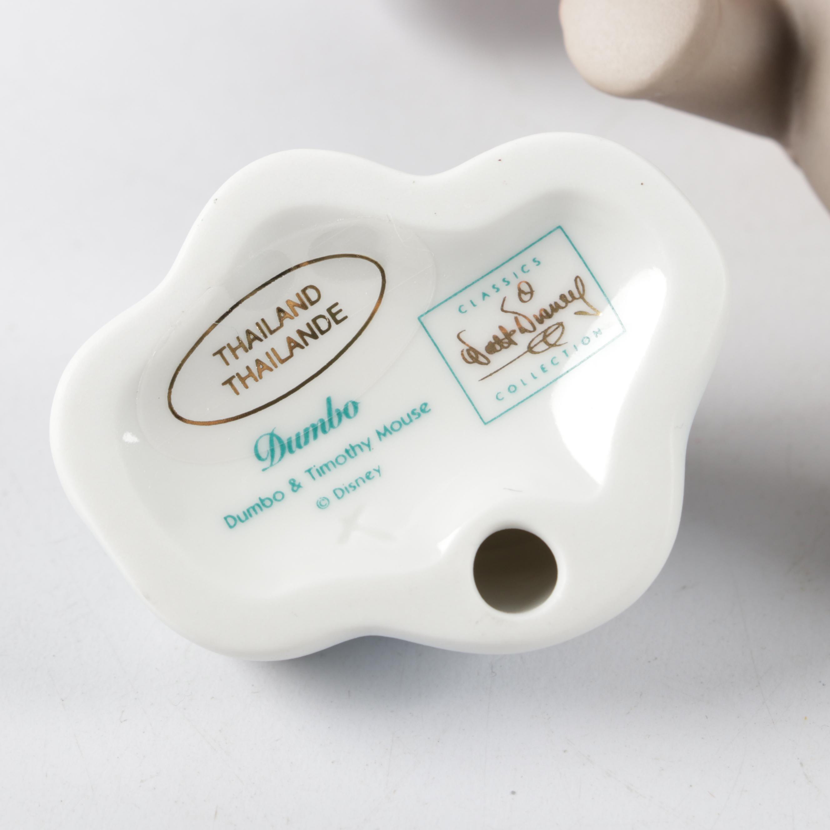 Walt Disney Classic Collection "Dumbo" Ceramic Figurines