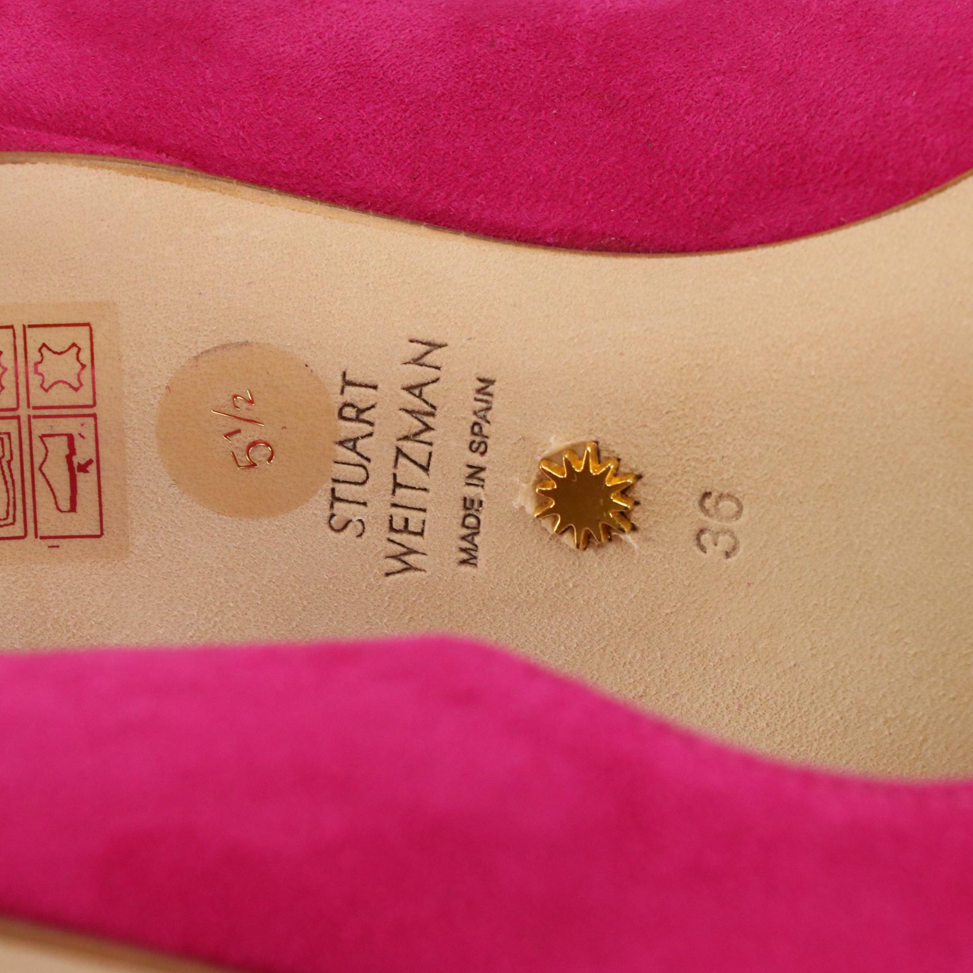 Stuart Weitzman Wedges, High-Heeled Sandals and Suede Heels in Boxes