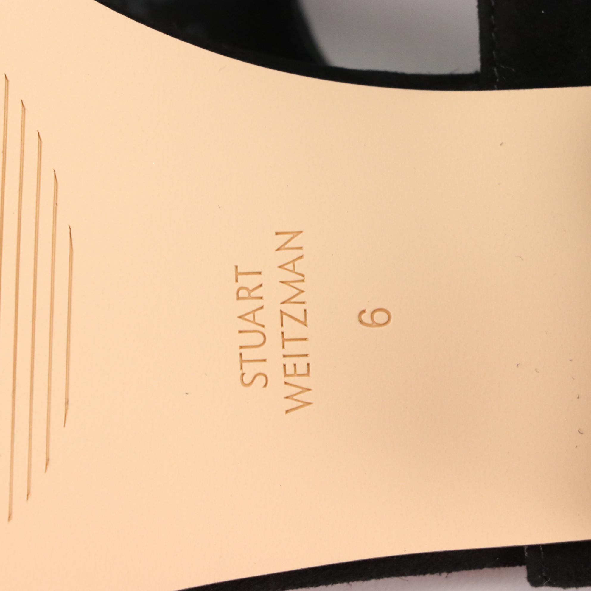 Stuart Weitzman Toe Post, Wrap, and Jelly Sandals, New in Boxes