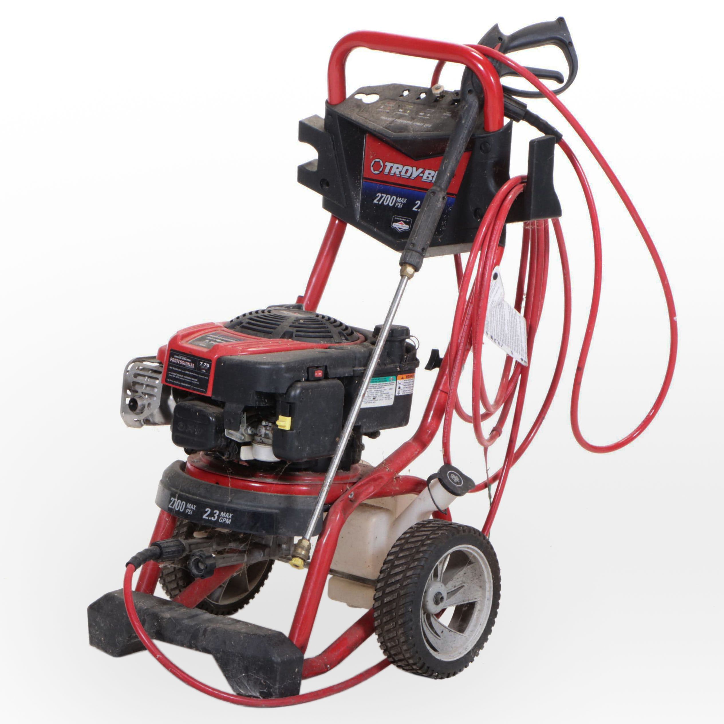 TroyBilt 2700 PSI GasPowered Pressure Washer EBTH