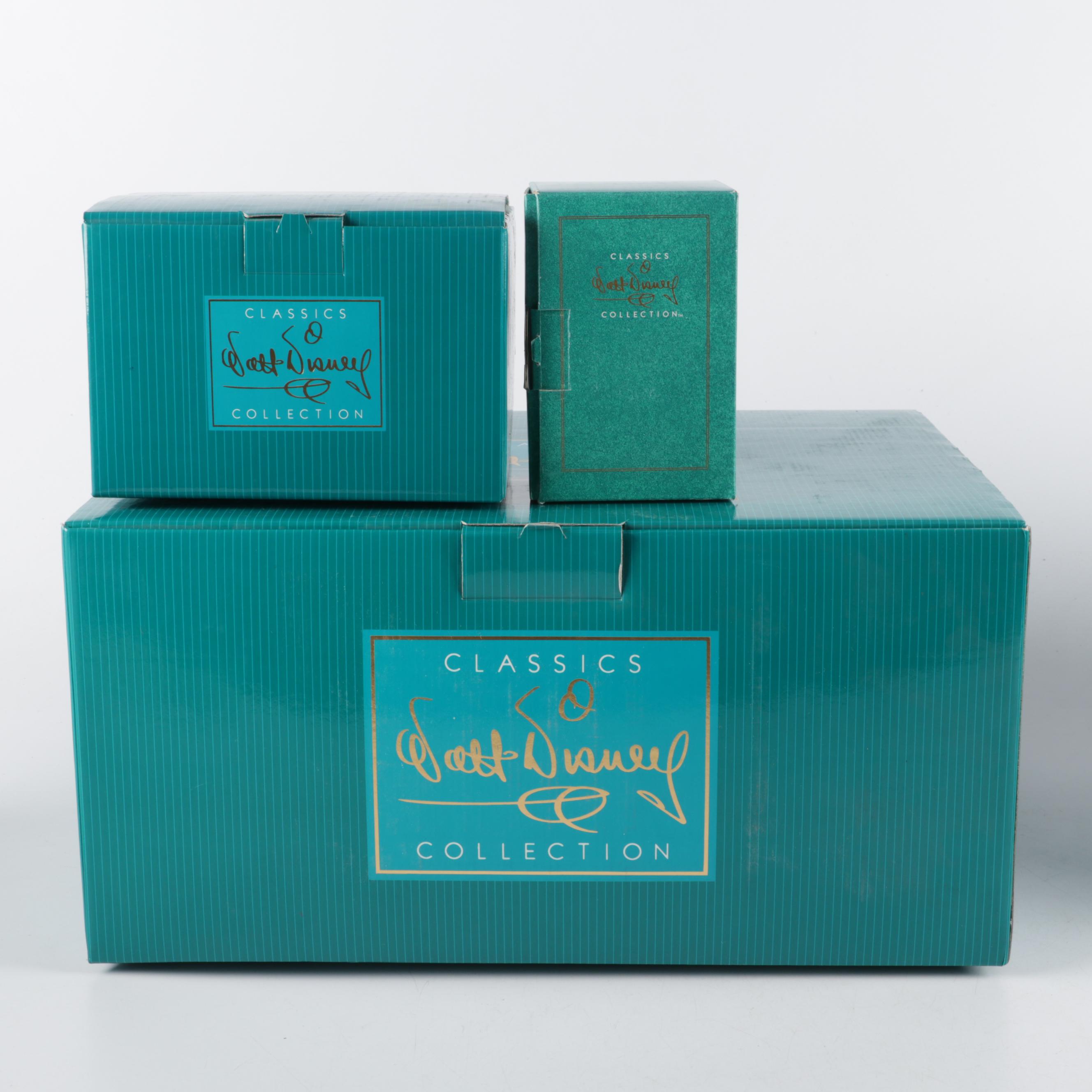 Walt Disney Classics Collection "Lady and the Tramp" Ceramic Figurines