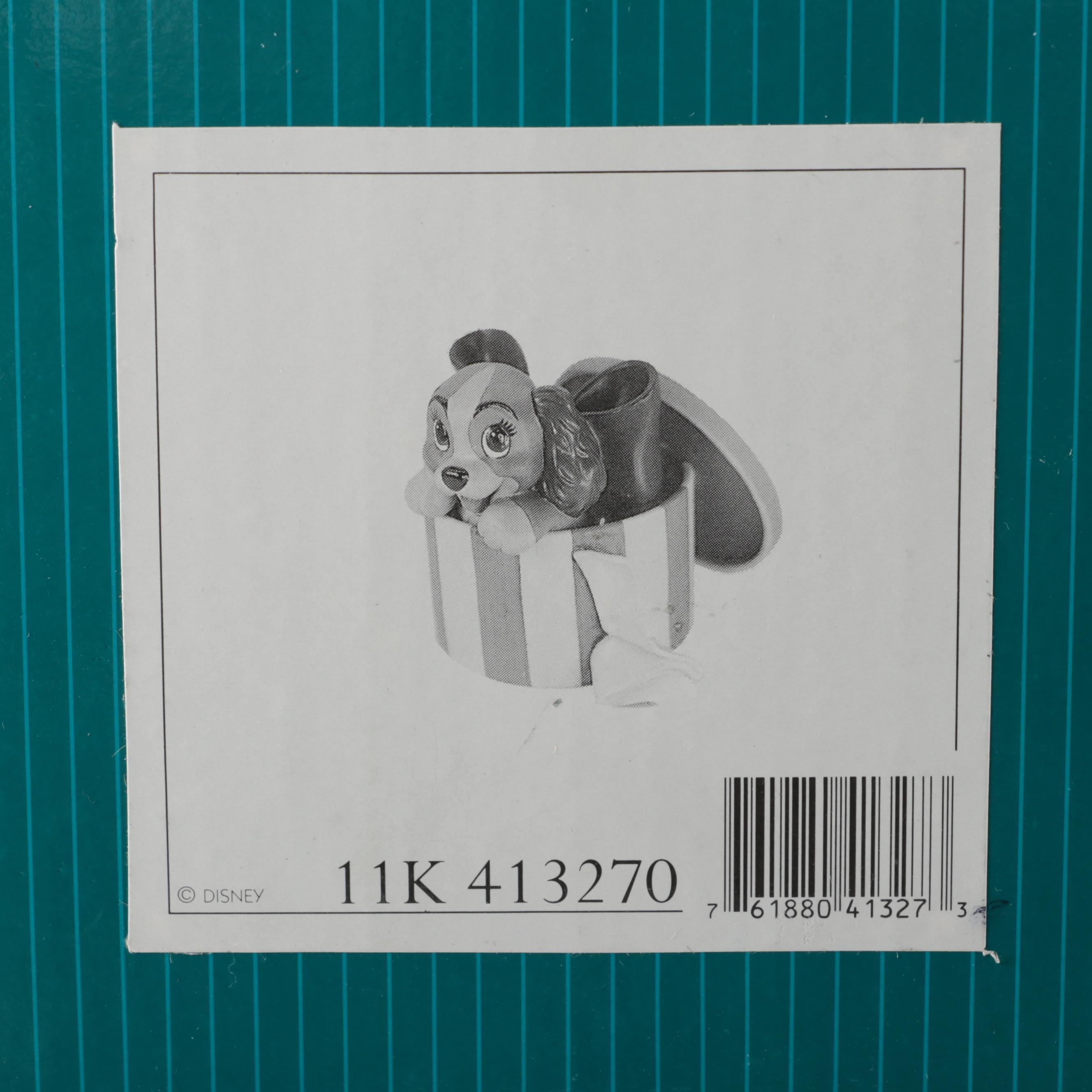 Walt Disney Classics Collection "Lady and the Tramp" Ceramic Figurines