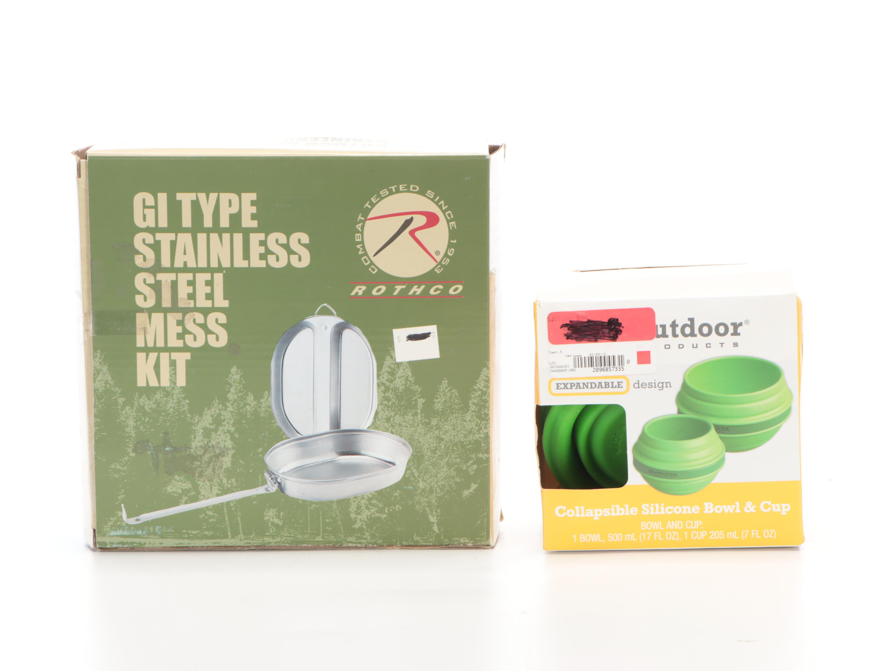 Cabela's Hiking Backpack With Hammock and Other Assorted Camping Gear