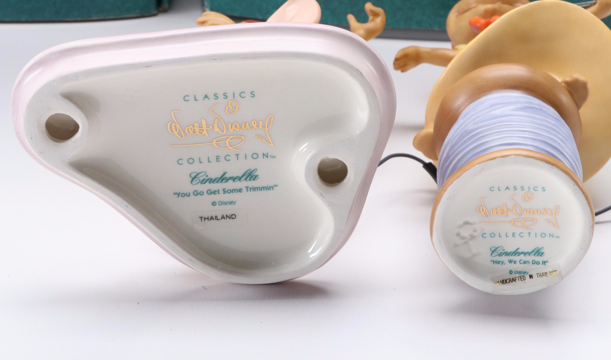 Walt Disney Classic Collection Cinderella Figurines
