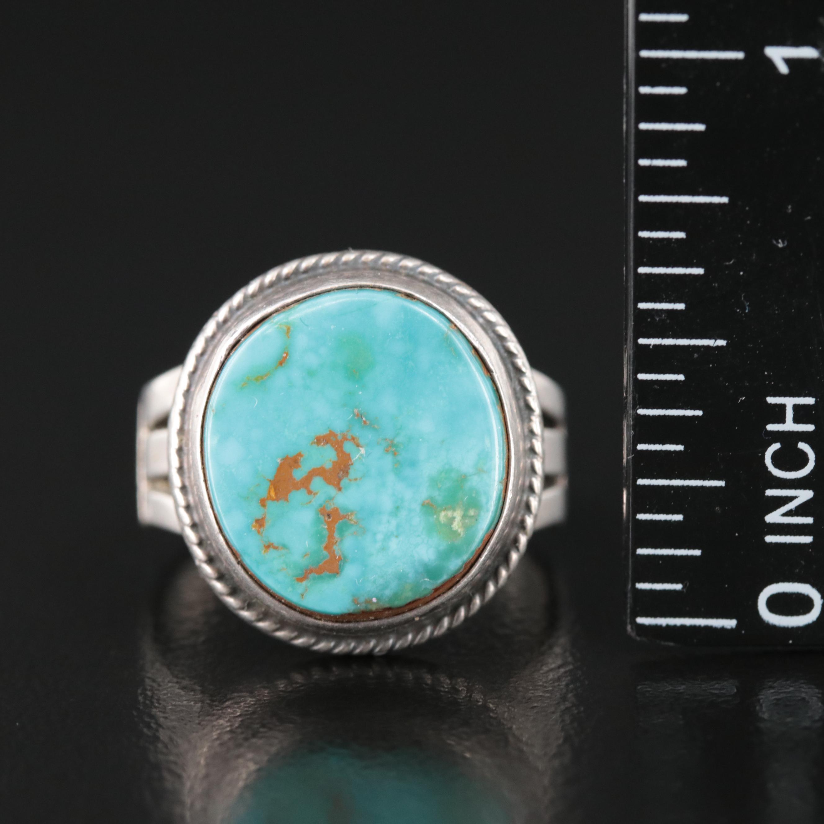 Sterling Turquoise Ring