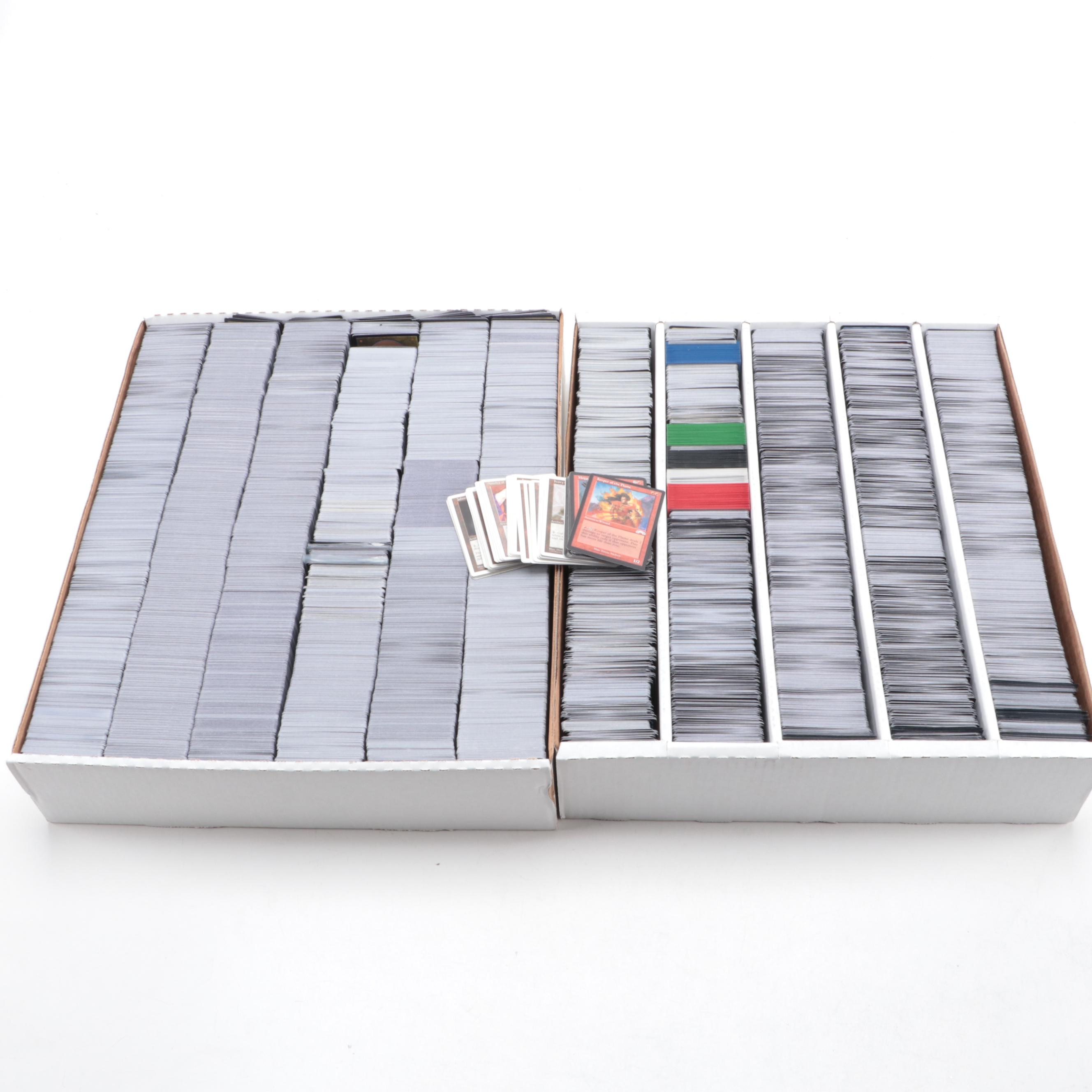 Magic: The Gathering Trading Cards with Storage Boxes, 1990s–2020s