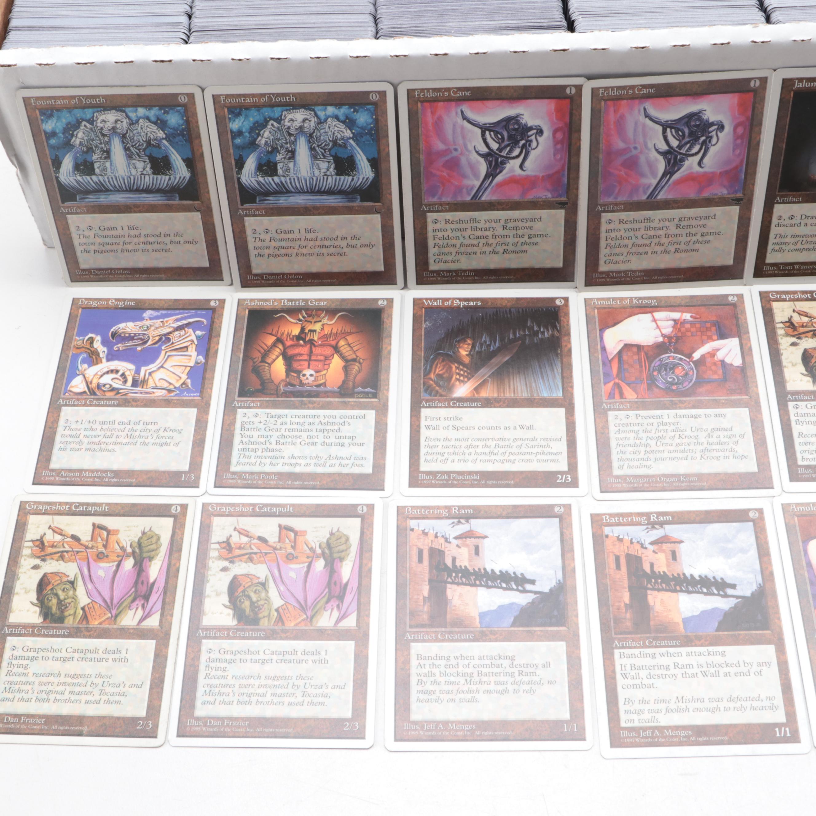 Magic: The Gathering Trading Cards with Storage Boxes, 1990s–2020s
