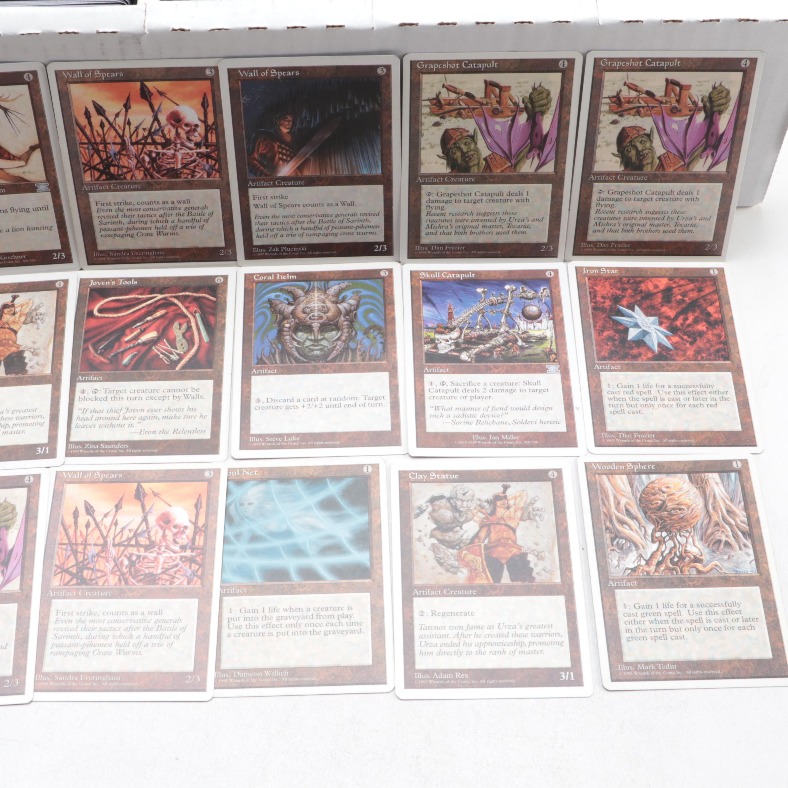 Magic: The Gathering Trading Cards with Storage Boxes, 1990s–2020s