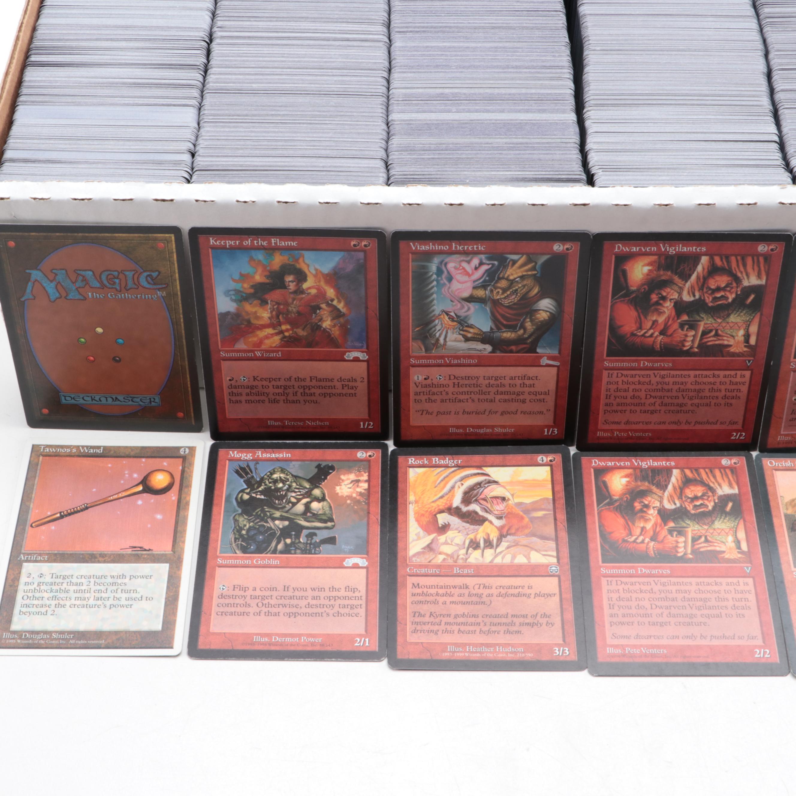 Magic: The Gathering Trading Cards with Storage Boxes, 1990s–2020s