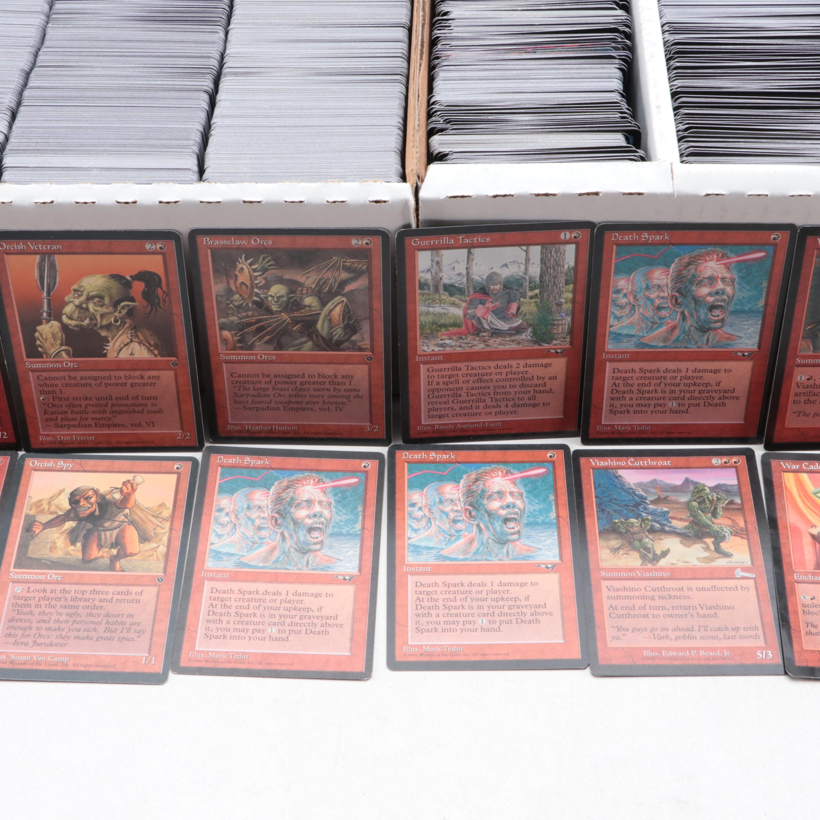 Magic: The Gathering Trading Cards with Storage Boxes, 1990s–2020s