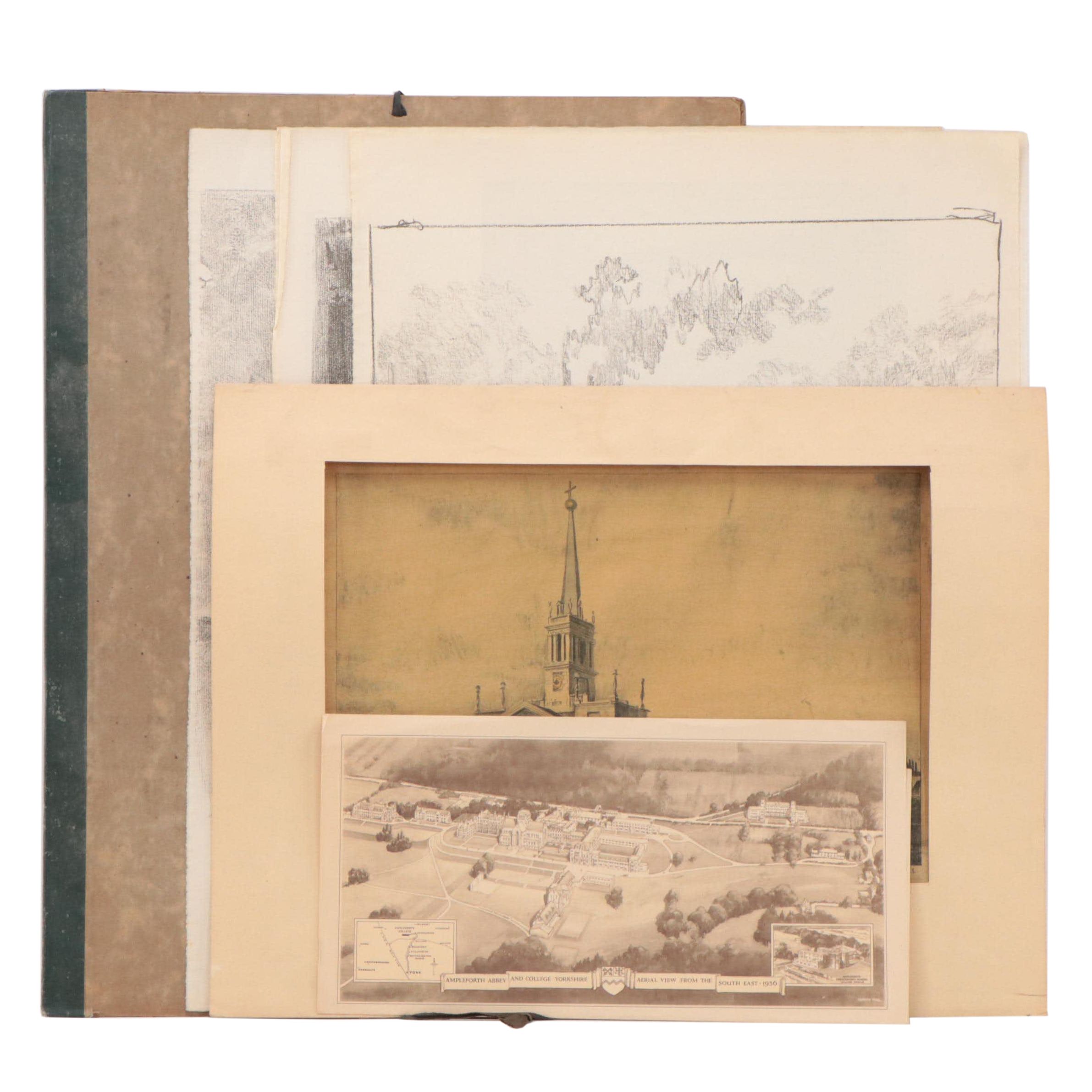 Joseph Pennell "Six Lithographs" Portfolio and More