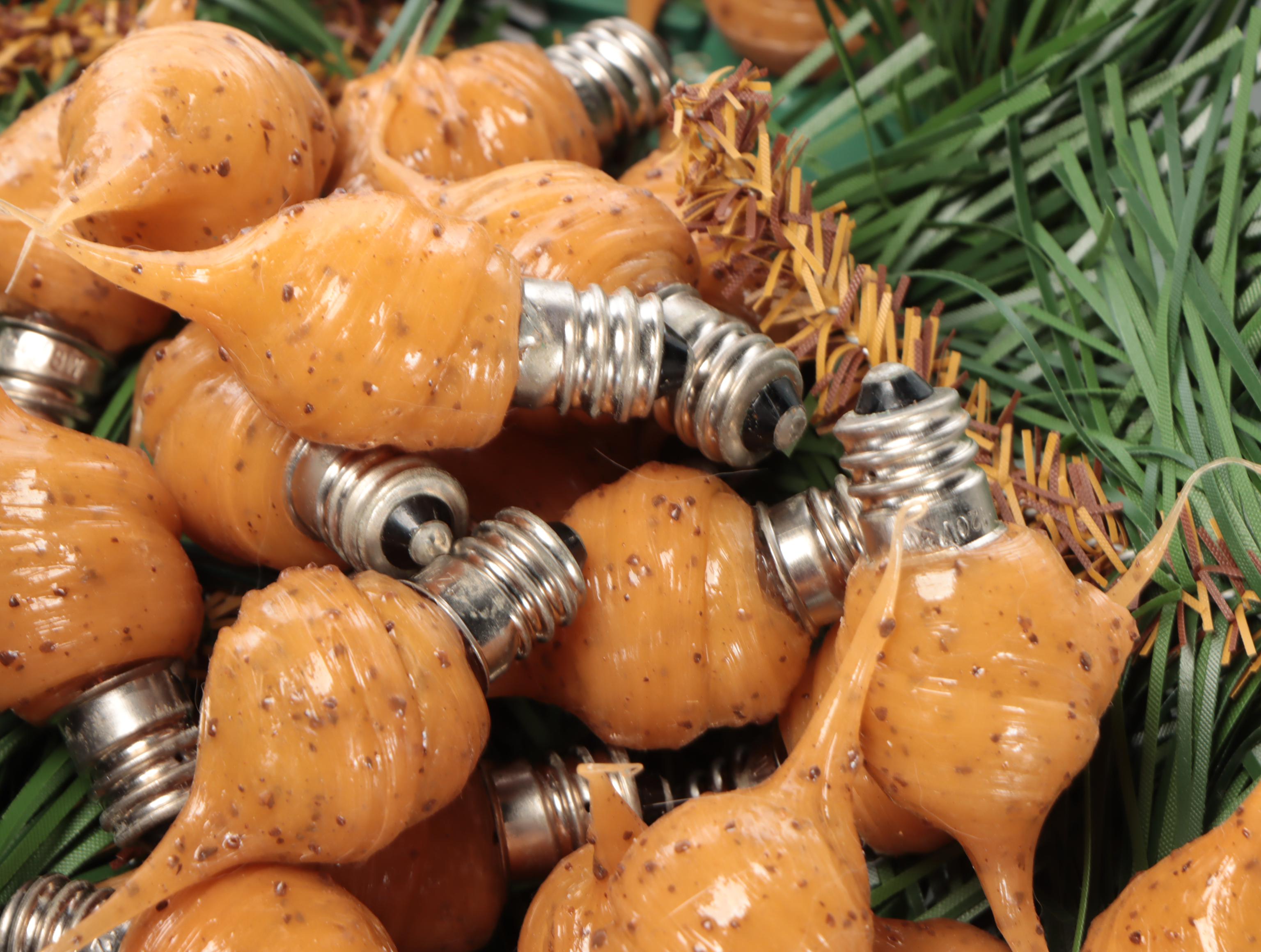 Artificial Garland with Lights and Other Decor