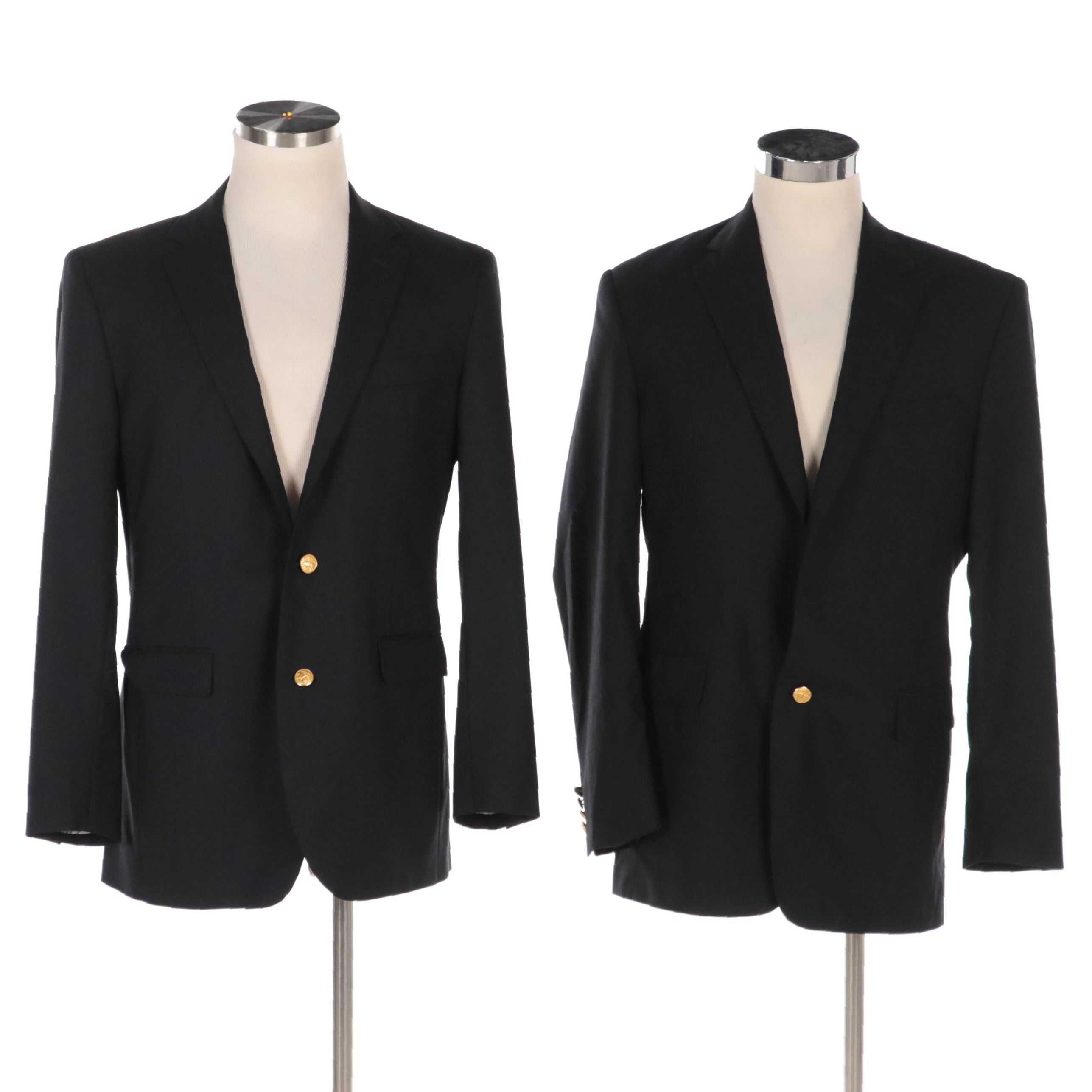 Men's Brooks Brothers 1818 Madison Fit and Milano Fit Wool Blazers