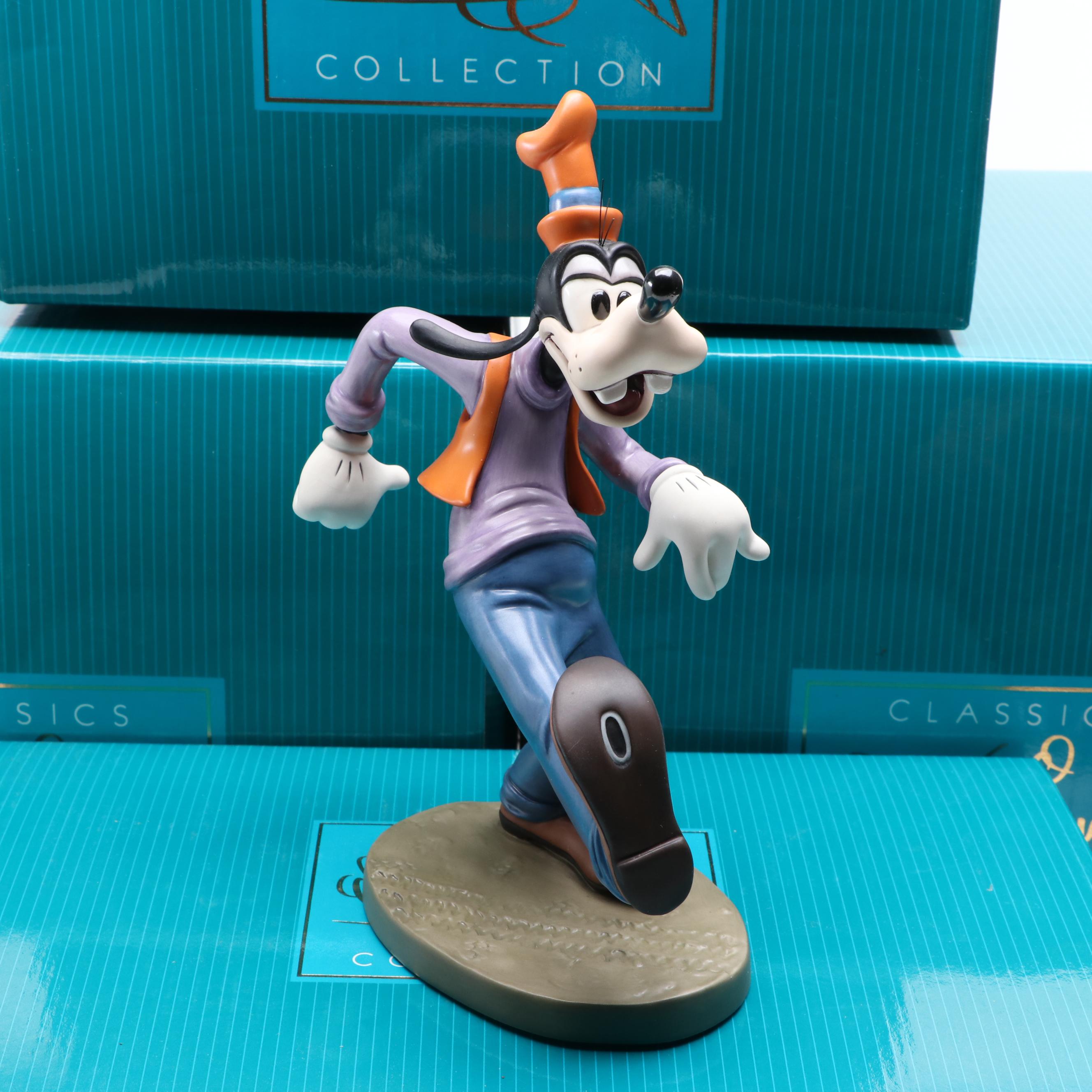 Walt Disney Classic Collection Goofy Ceramic Figurines
