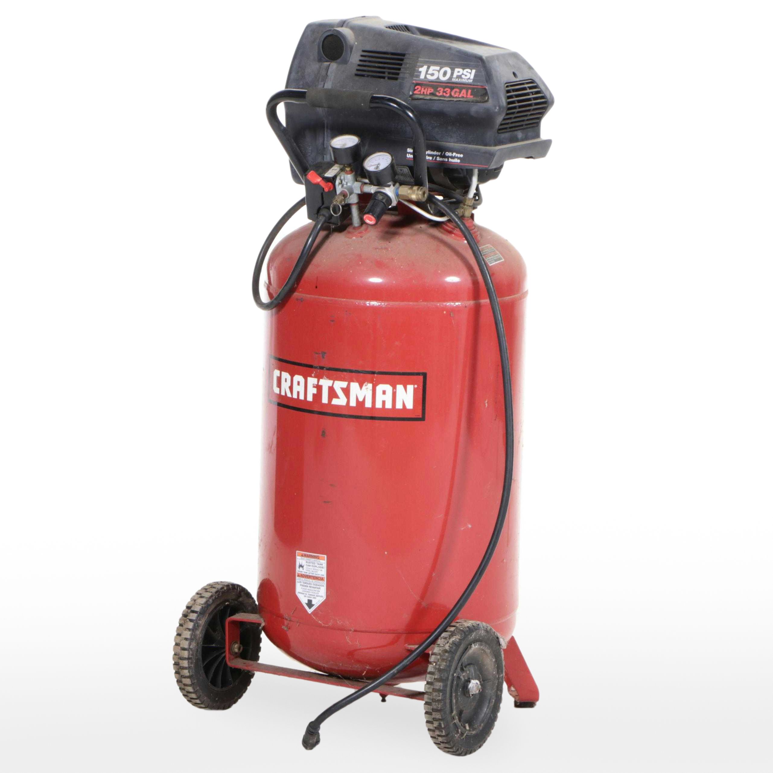 Craftsman 150 PSI 2HP 33 Gallon Air Compressor