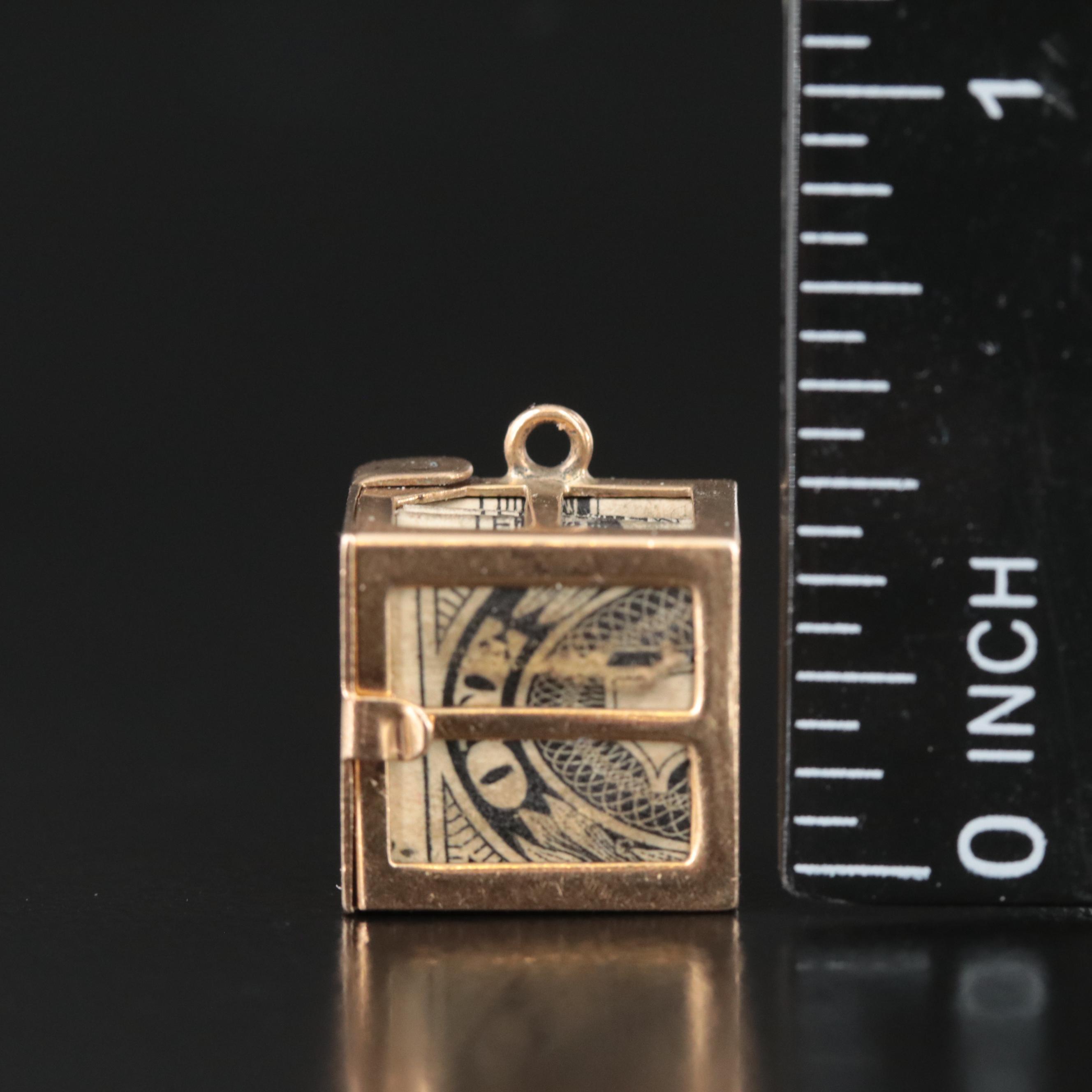 14K Articulated In Case of Emergency Pendant