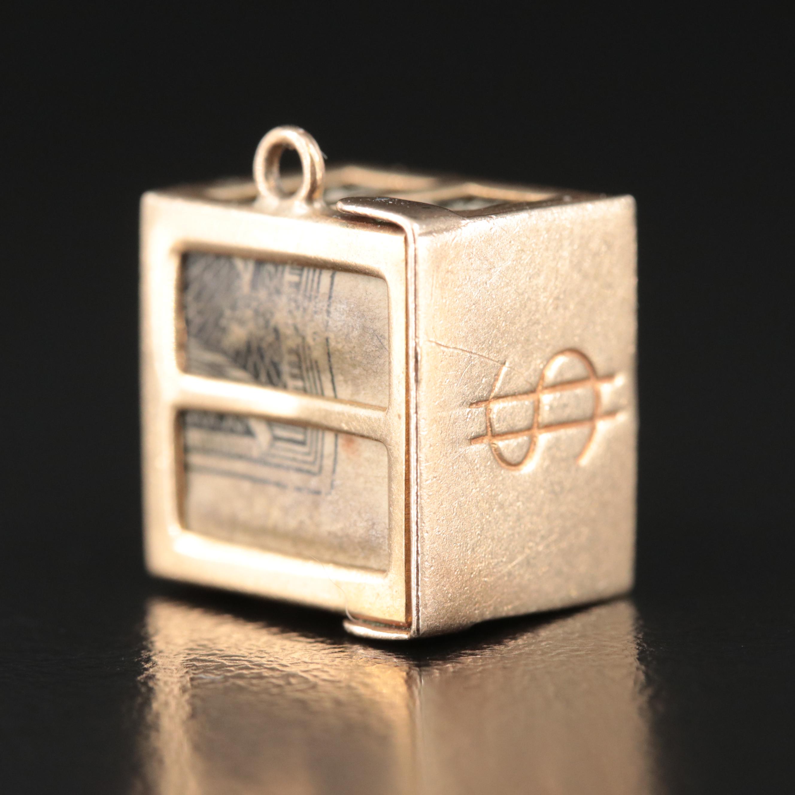 14K Articulated In Case of Emergency Pendant