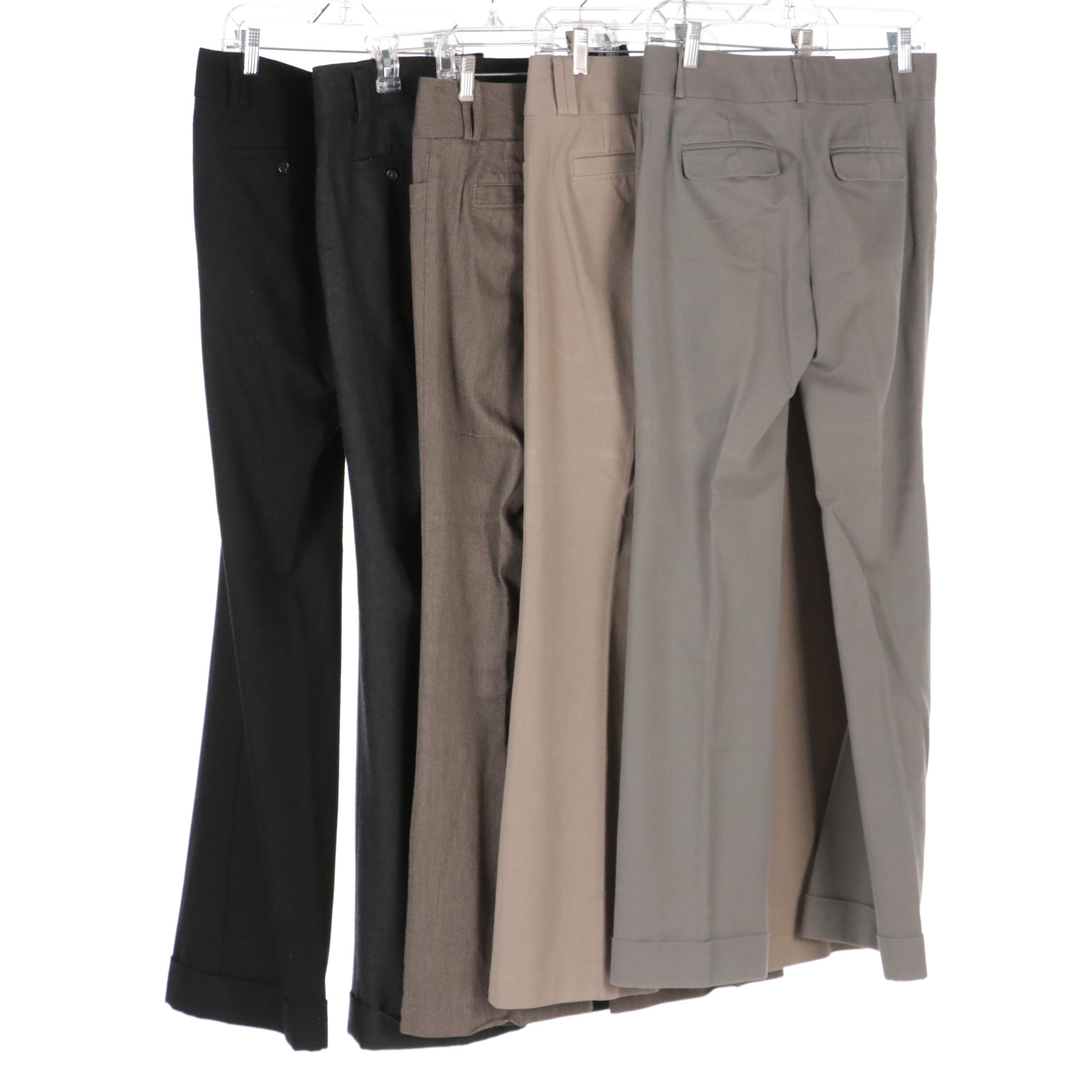 Banana Republic Martin Fit Trousers in Various Neutral Colors