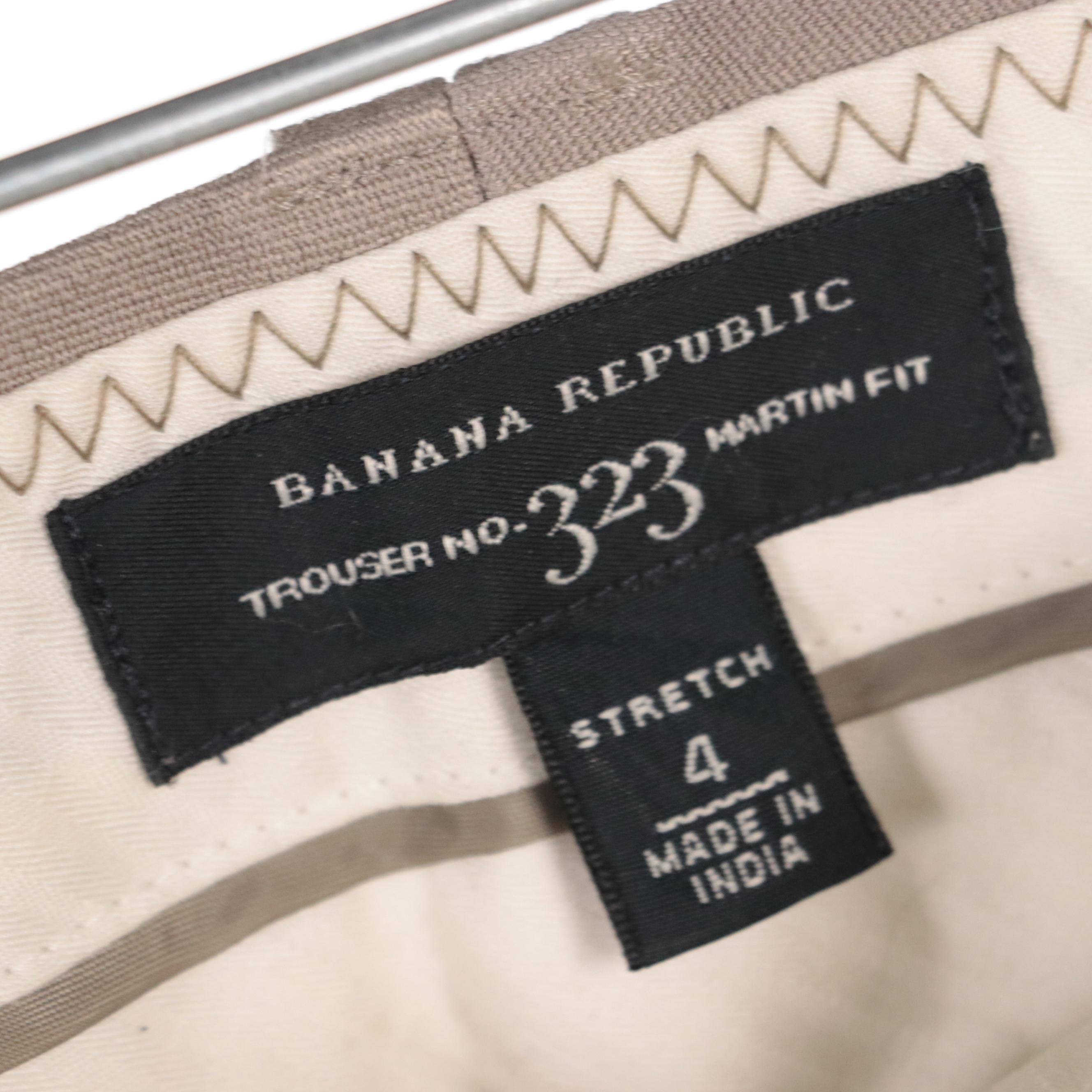 Banana Republic Martin Fit Trousers in Various Neutral Colors