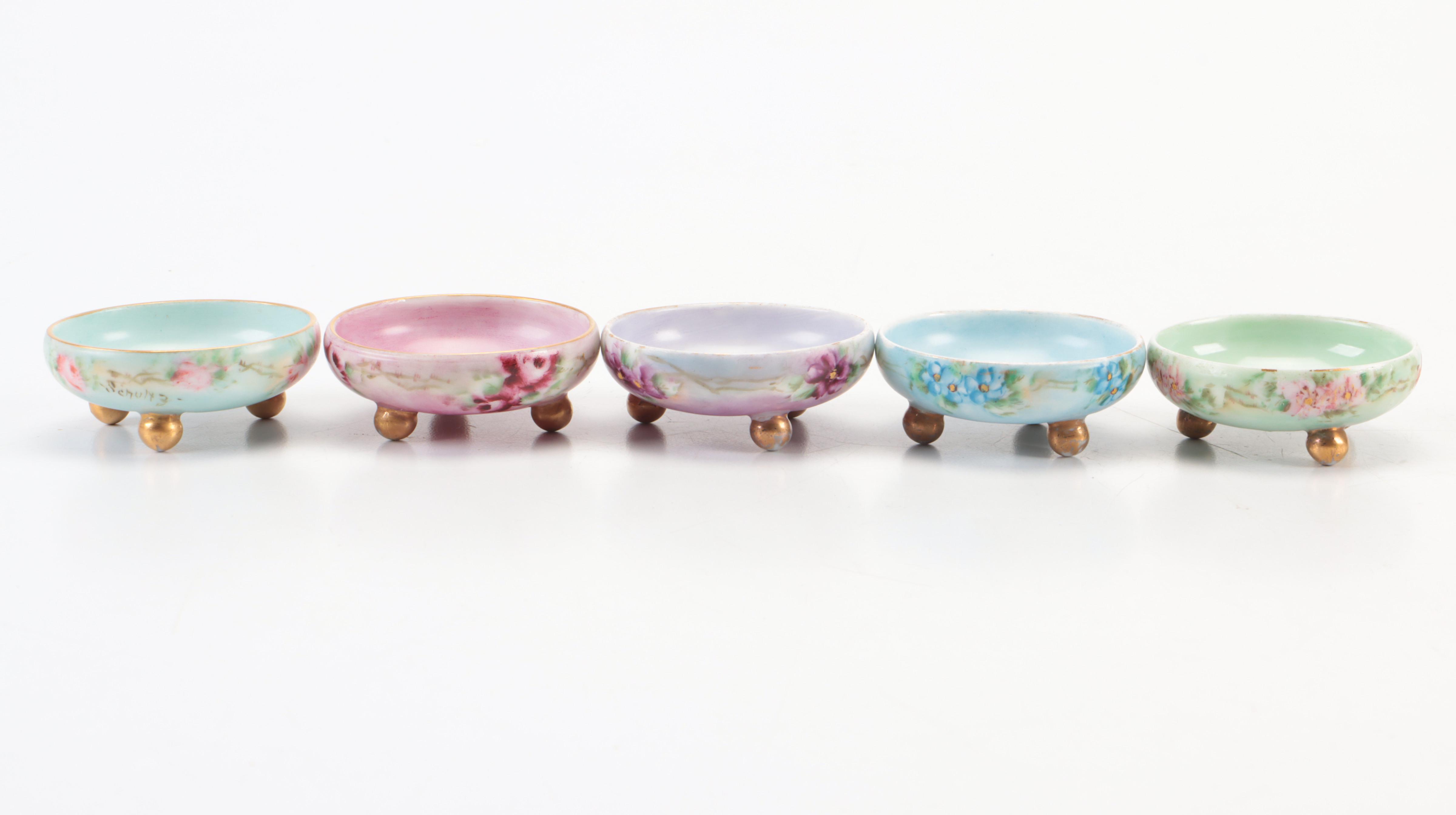 Morimura Bros. Porcelain Bowls with Lenox Porcelain Open Salt Cellars and More